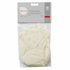 Pk 10 Harris Essentials Latex Gloves - 101064100