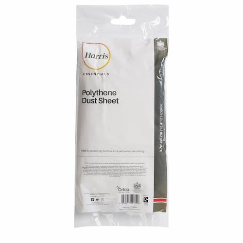 Harris Essentials Dust Sheet 3.7m x 2.75m - 101064201