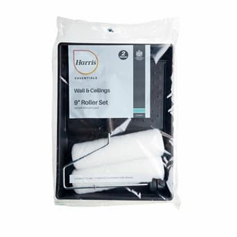 Harris Essentials Roller Set - Tray, Frame and 2x Sleeves 9" - 101092005