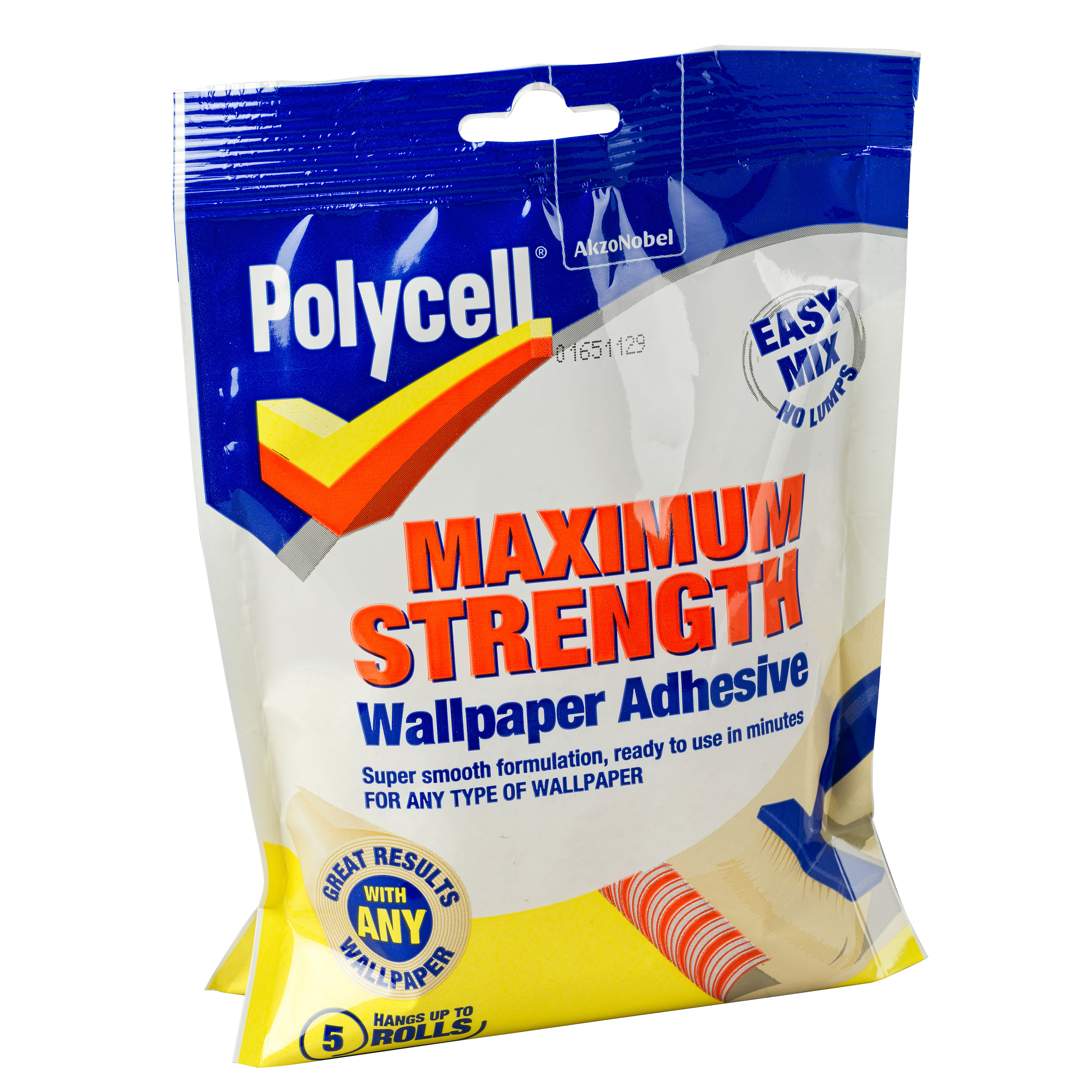 Polycell Polyfilla Max Strength Wallpaper Adhesive 5 Rolls