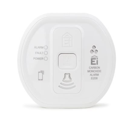 Aico Carbon Monoxide Alarm with 10 Year Li-ion Battery - Ei208