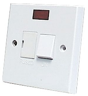 Switched Fused Spur with Neon Indicator 13A - PPJ076KT