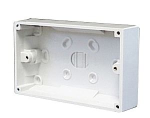 Jegs Pattress for 2 Gang Socket 32mm - PPJ079T
