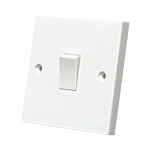 Jegs 1 Gang 1 Way Flush Wall Switch