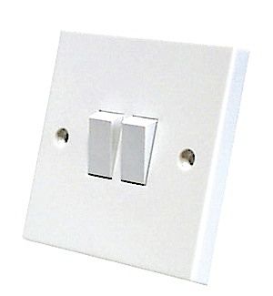 2 Gang 2 Way Wall Switch