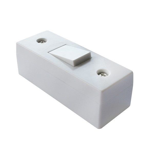 Architrave Switch and Backbox 1 Gang 2 Way - PPJ074AAT