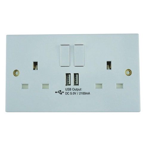 Switched Socket and USB Ports