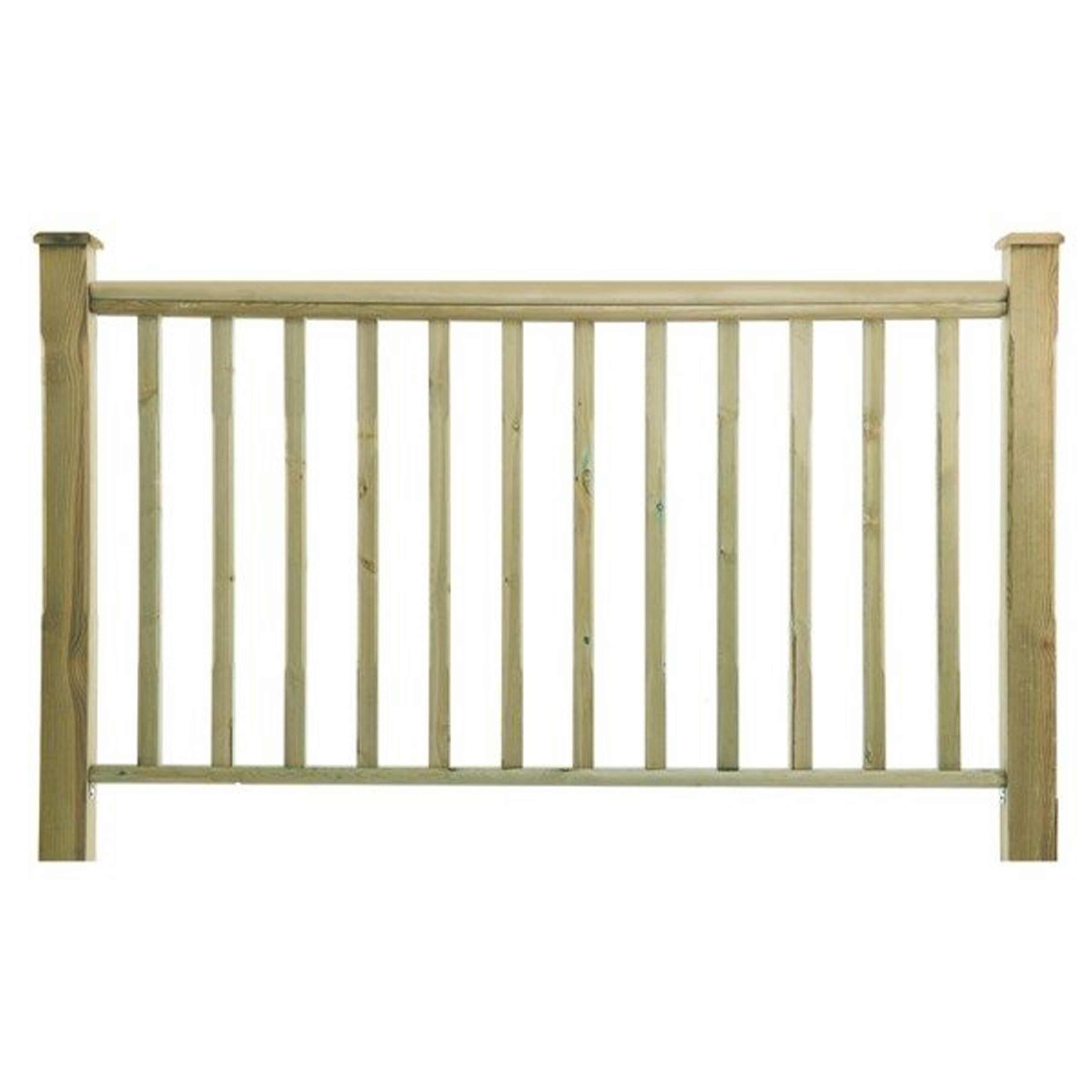 Arbordeck Stop Chamfered Tanalised Decking Spindle 41mm x 41mm x 0.9m