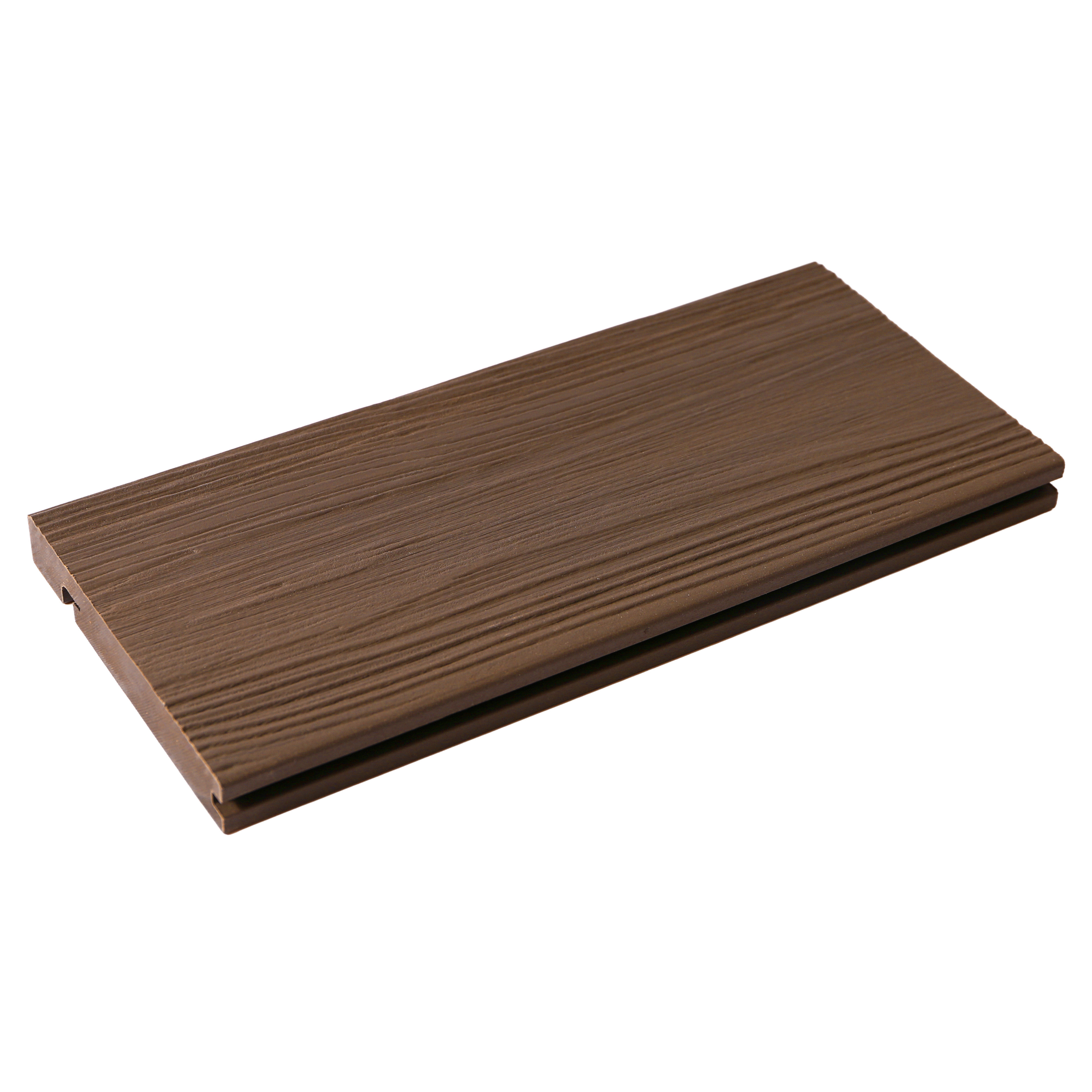JT Atkinson Majestic Classic Capped Composite Step Board Burnt Chestnut 22mm x 138mm x 3.66m