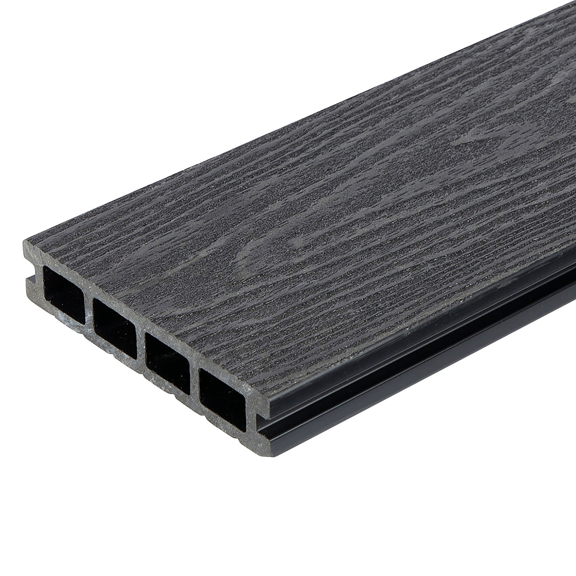 Gronodec Premier Composite Decking Board Charcoal 136mm x 25mm x 3.66m