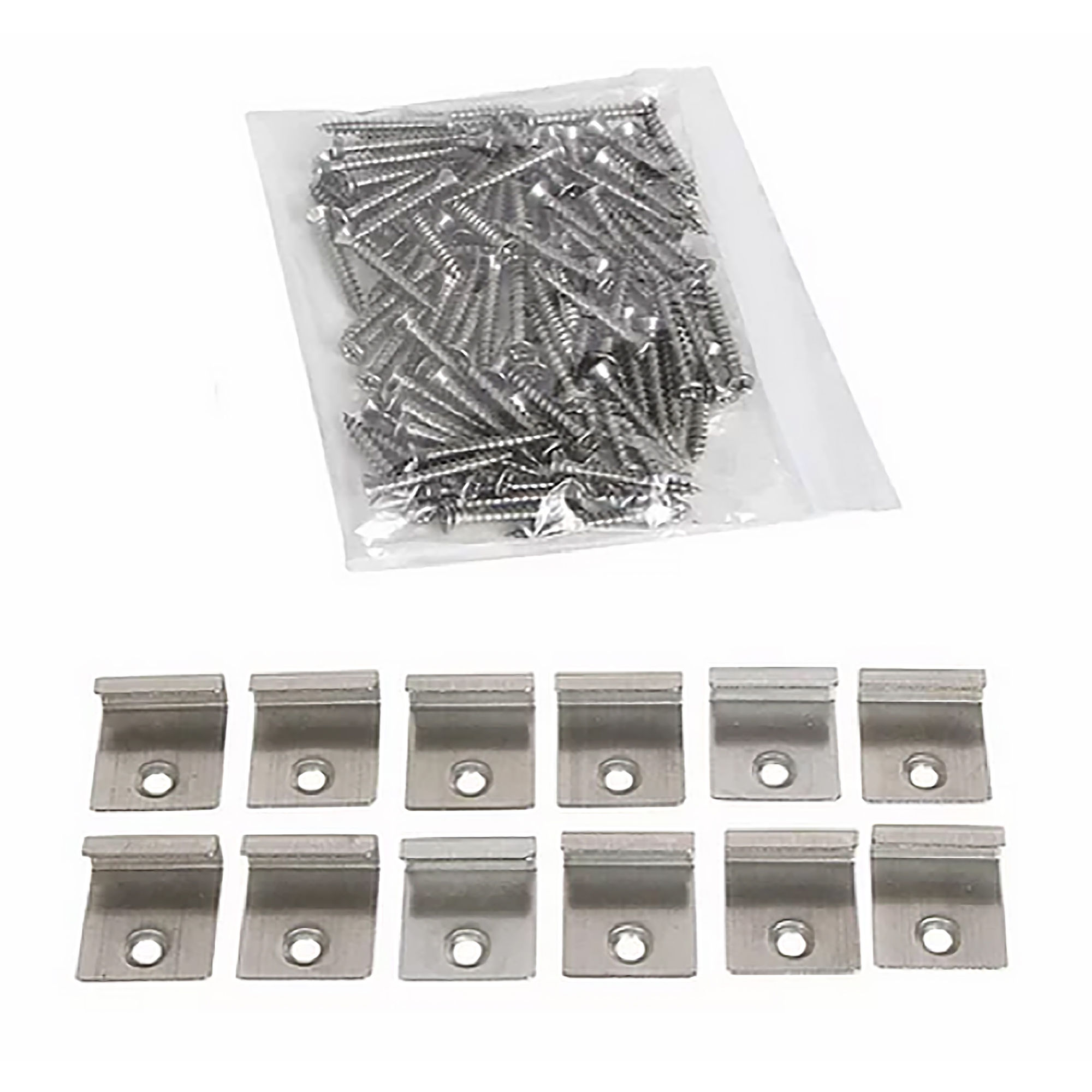 Gronodec Decking Starter Clips and Screws (50 Pack) LSGRCD14