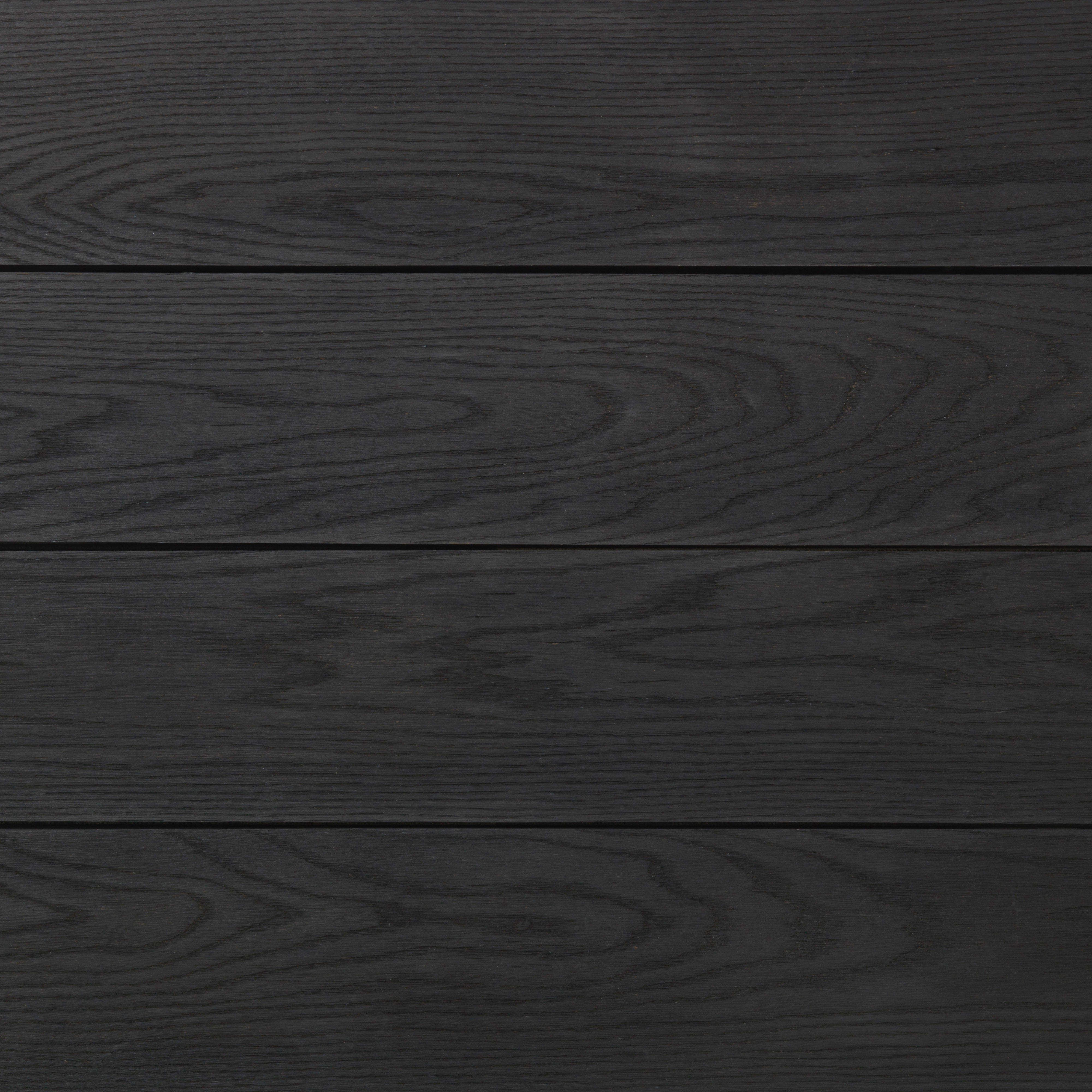 Millboard Enhanced Grain Composite Decking Board Burnt Cedar 32mm x 176mm x 3.6m