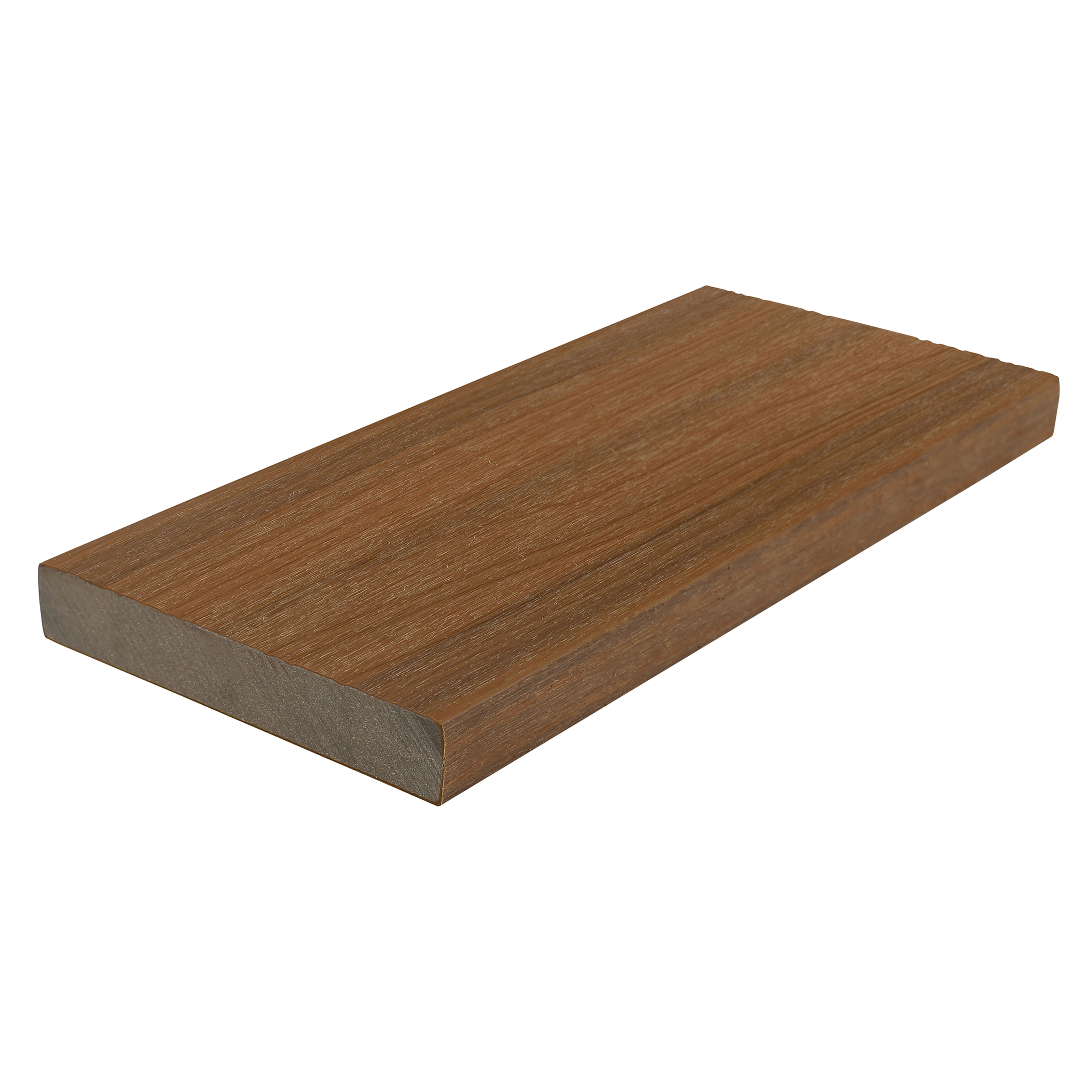 Ultrashield Naturale Solid Edge Bullnose Composite Deck Board Teak 23mm x 138mm x 3.6m