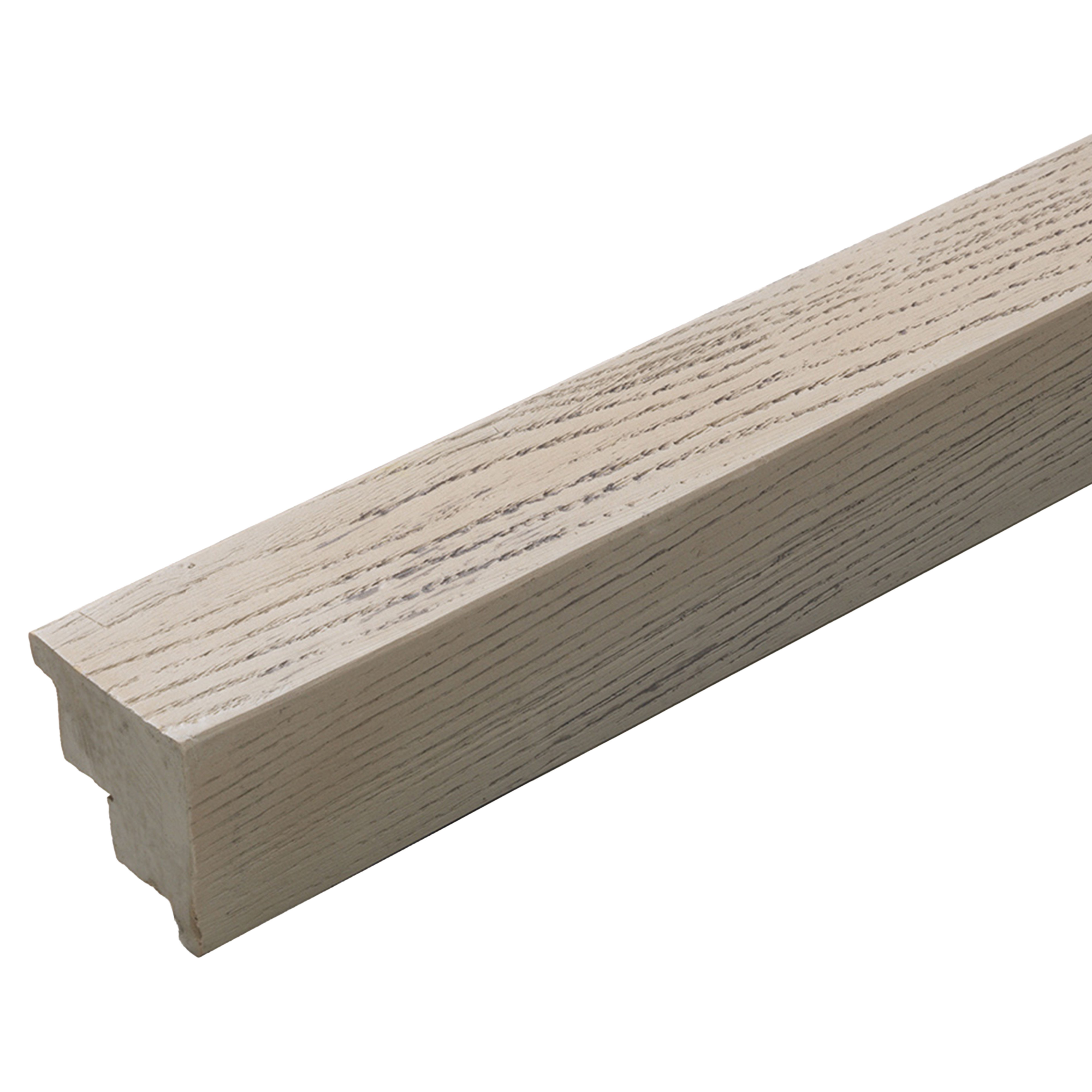 Millboard Envello Shadow Line+ Composite Cladding External Corner Profile Smoked Oak 50mm x 50mm x 2.95m