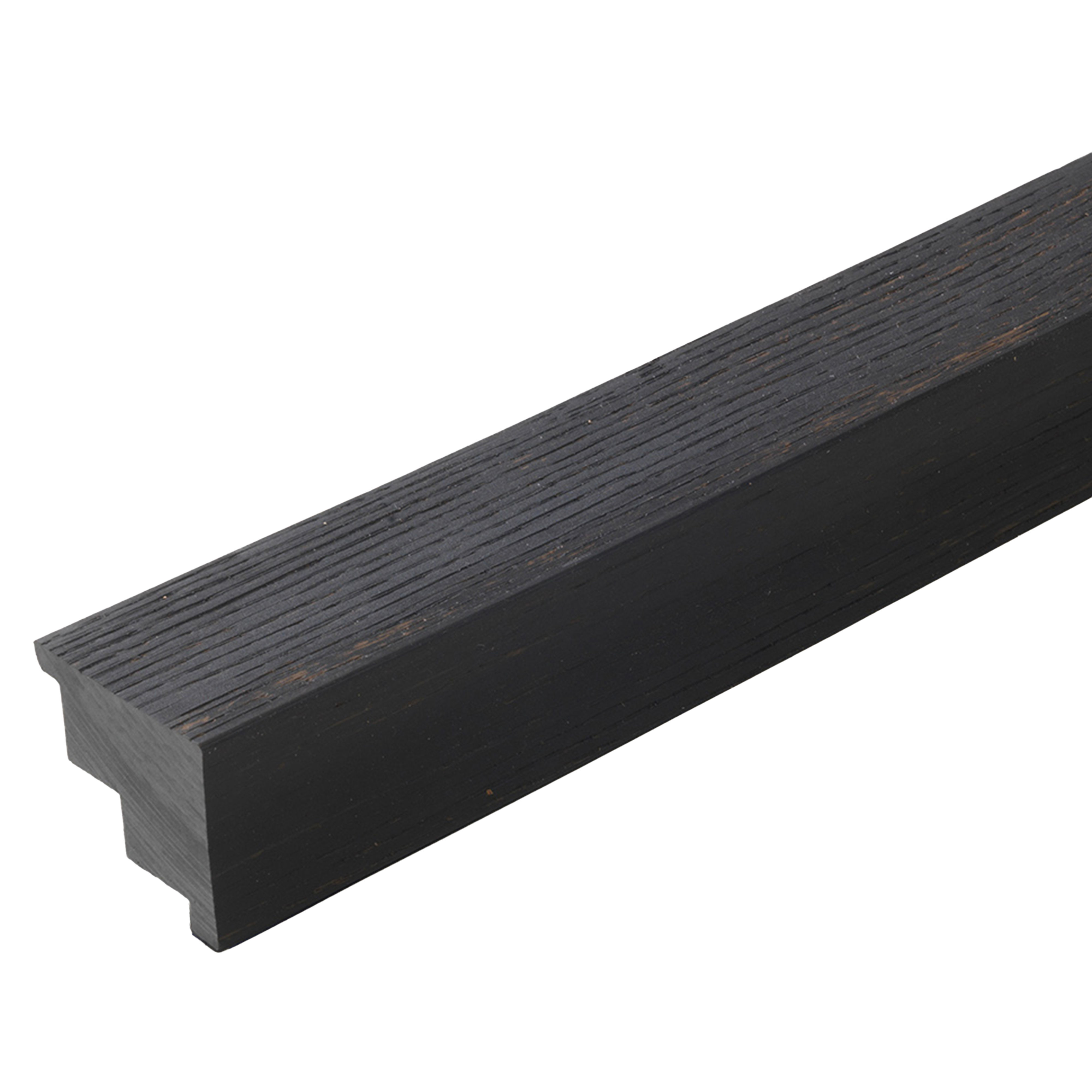 Millboard Envello Shadow Line+ Composite Cladding External Corner Profile Burnt Cedar 50mm x 50mm x 2.95m