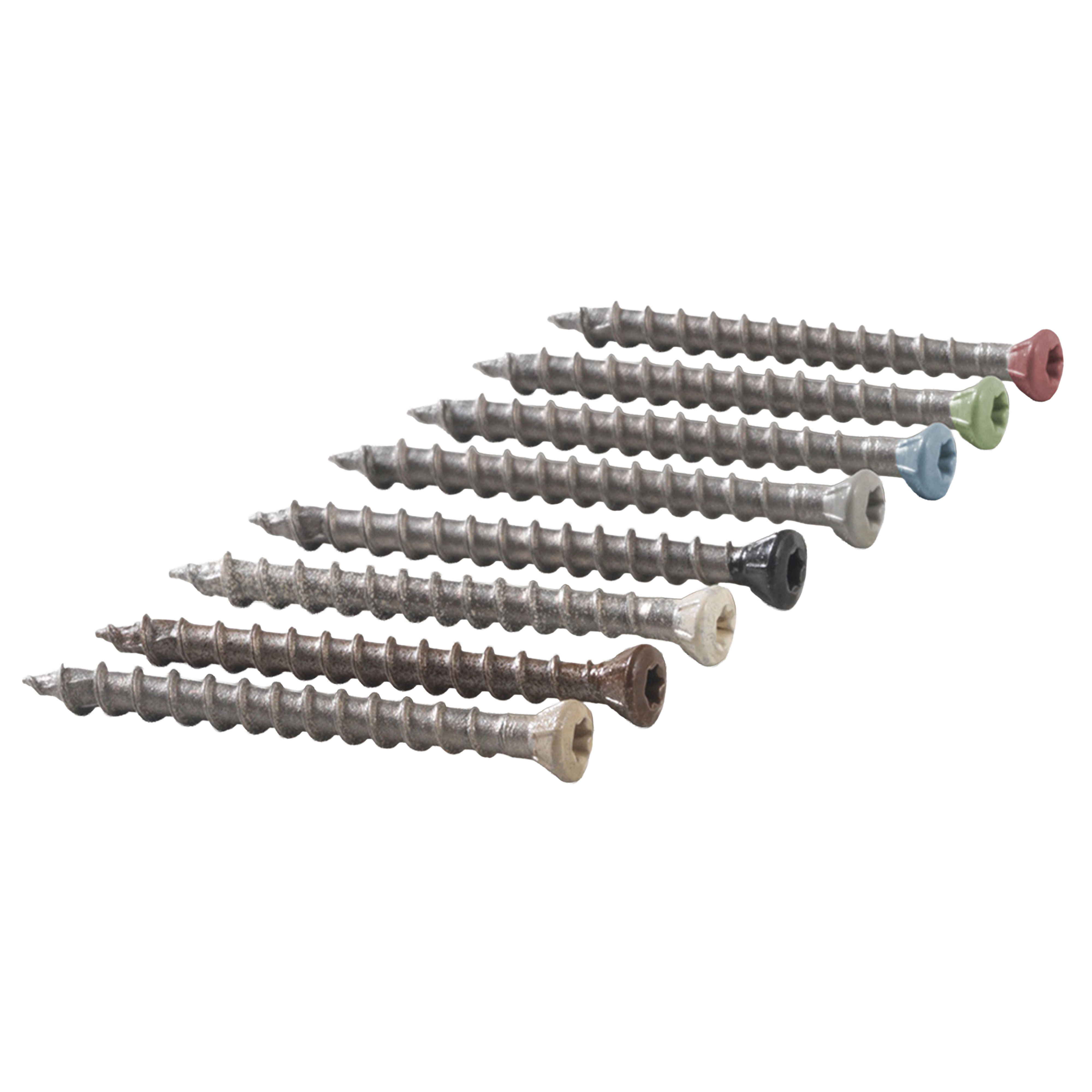 Millboard Envello Coloured Head Screws Smoked Oak (Box of 100) 3.5mm x 40mm