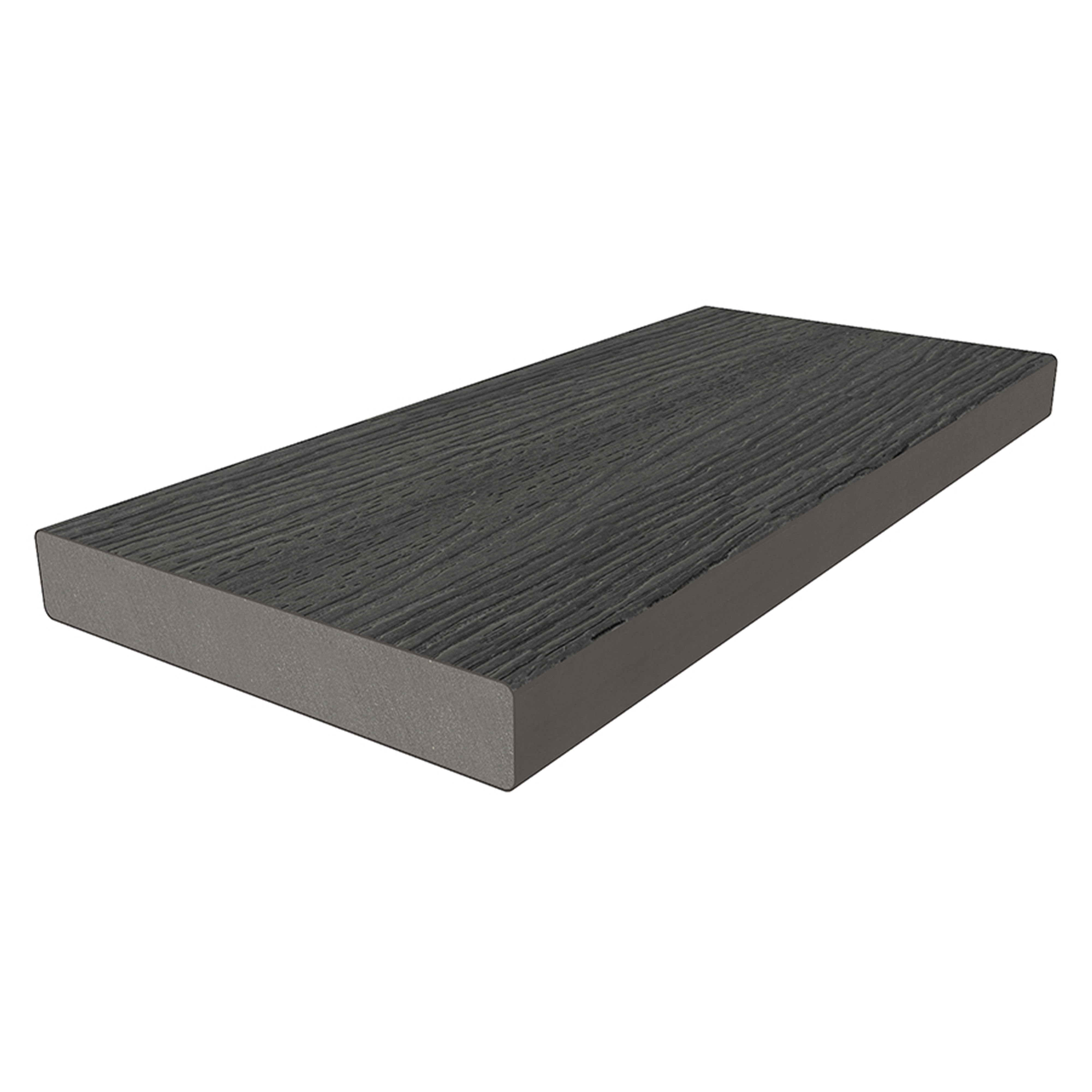 Ultrashield Essentials Solid Edge Composite Deck Board Silver Grey 23mm x 138mm x 3.6m