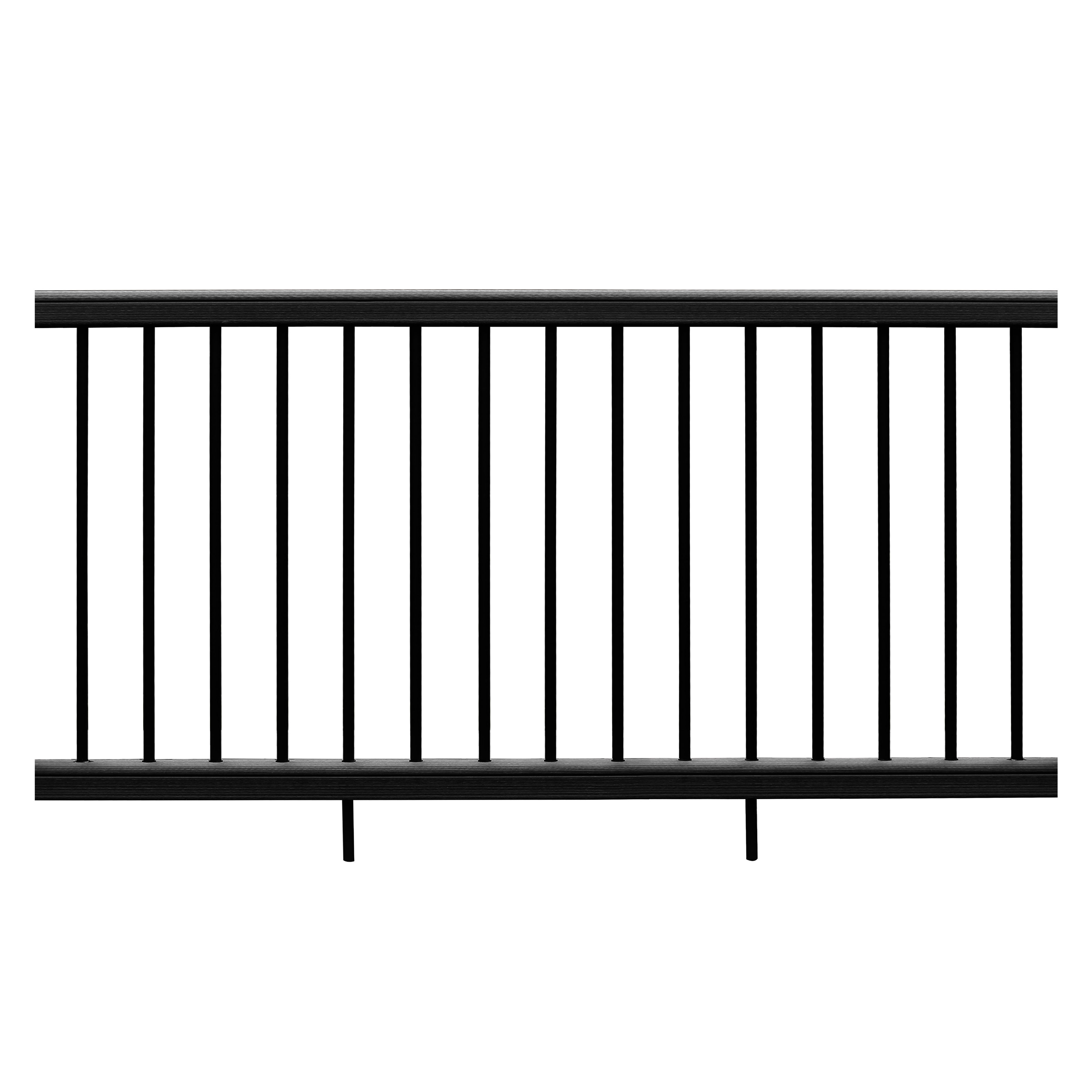 Ultrashield Naturale Composite Railing Kit Ebony 1.8m