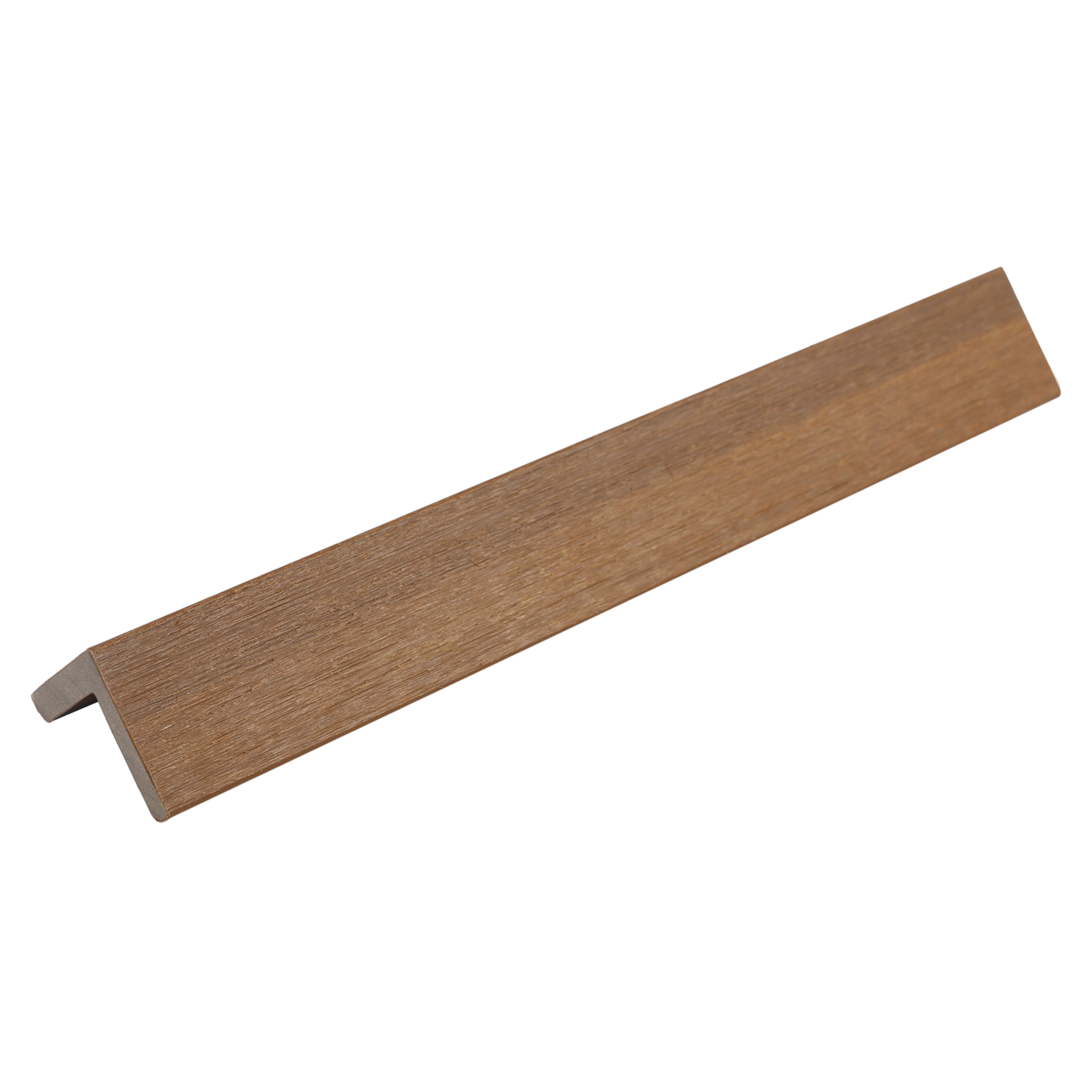 Ultrashield Naturale L-Angle Composite Trim Teak 40mm x 40mm x 2.2m