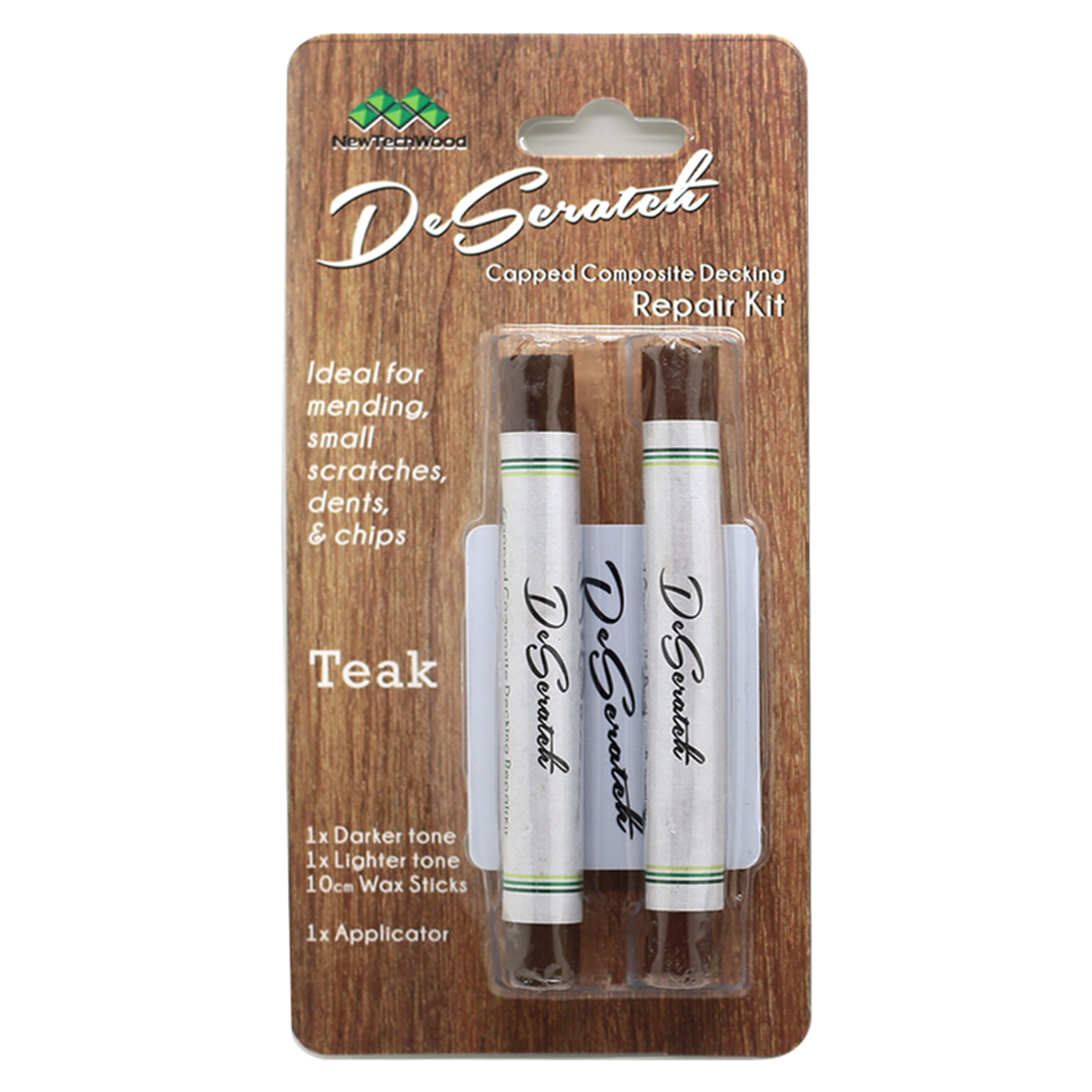 Ultrashield Descratch Repair Kit Teak 