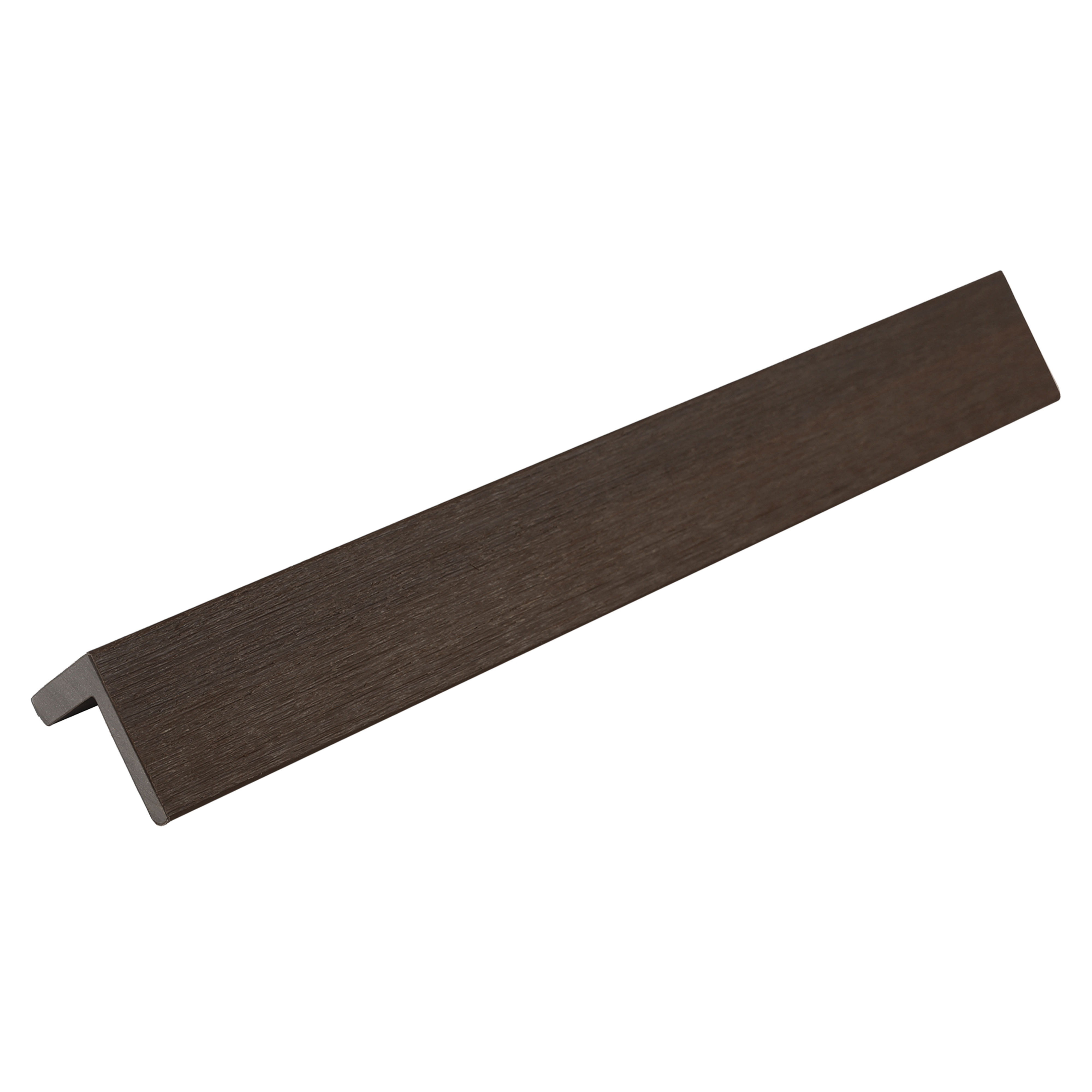 Ultrashield Naturale L-Angle Composite Trim Walnut 40mm x 40mm x 2.2m