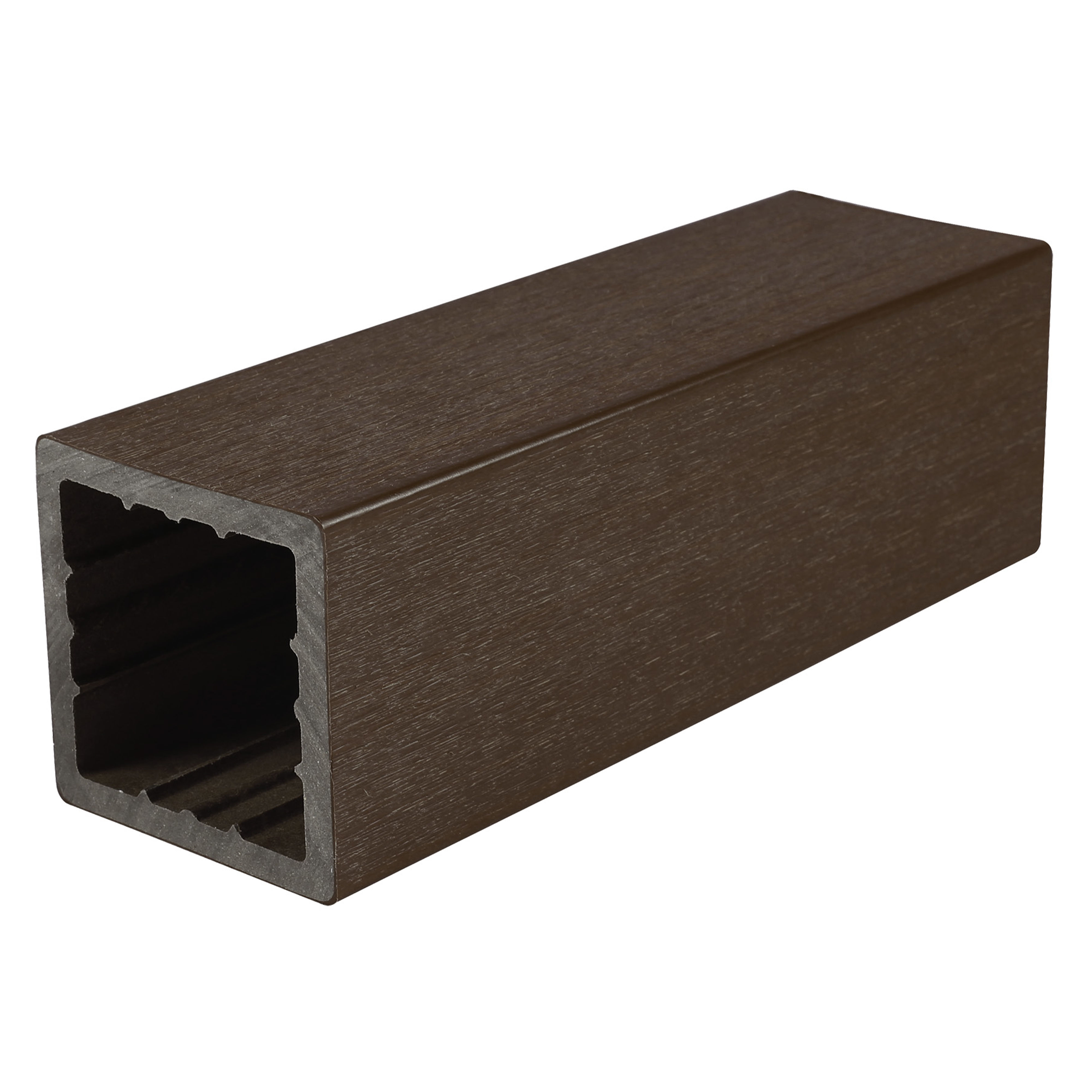 Ultrashield Naturale Composite Newel Sleeve Walnut 94mm x 94mm x 1.084m