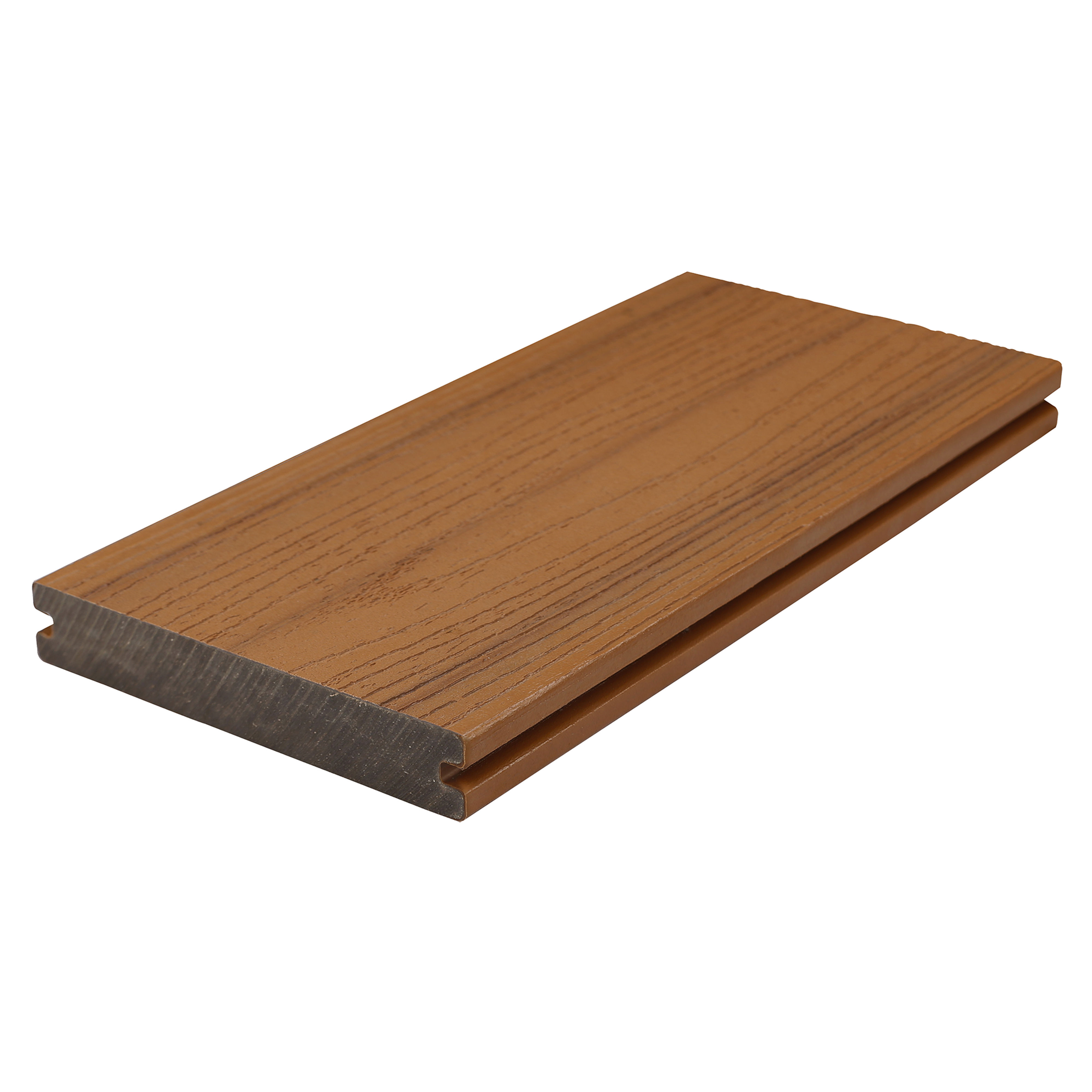Ultrashield Pro Grooved Edge Composite Deck Board Western Yew 23mm x 138mm x 4.8m