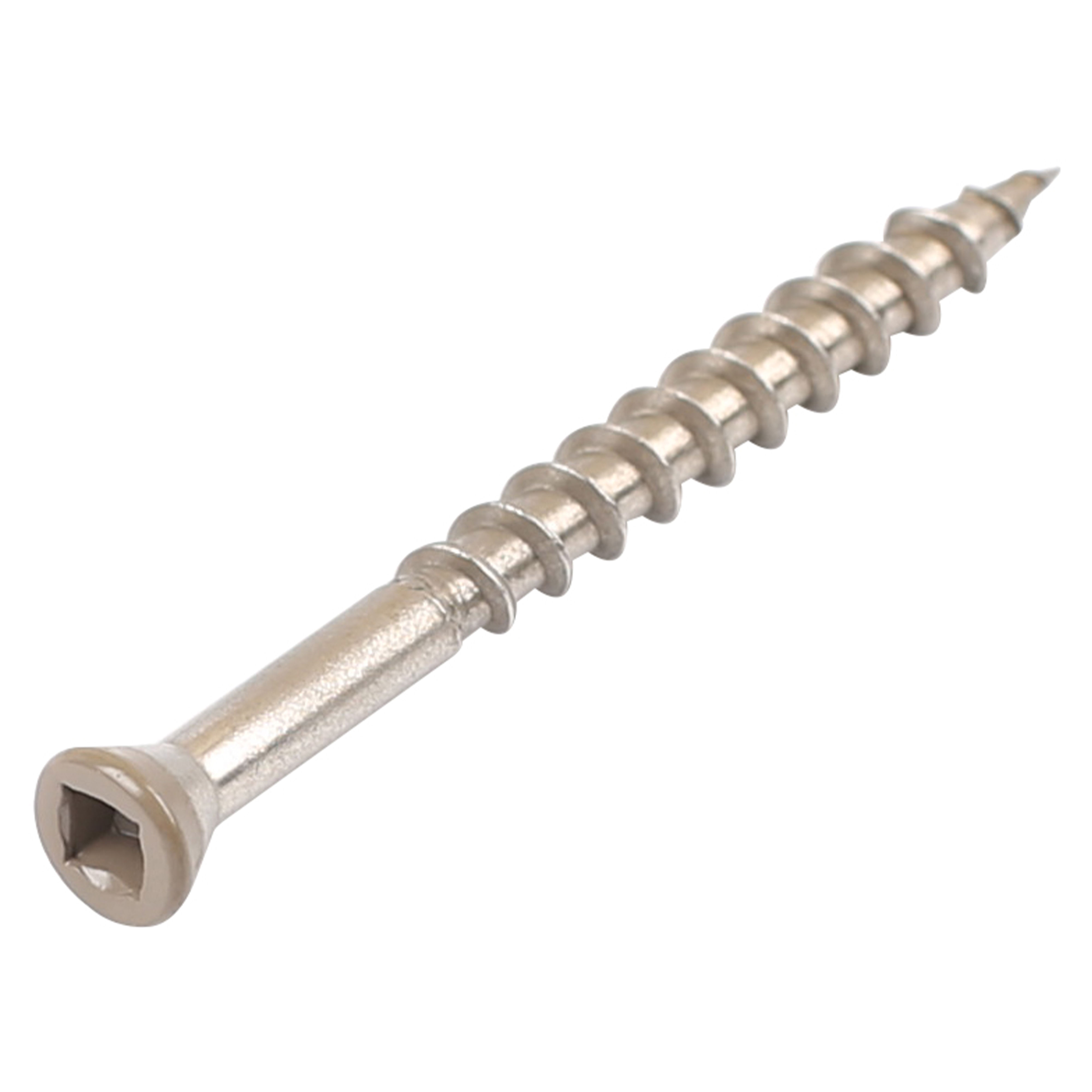 Ultrashield Composite Decking Screws (Pack of 100) Coastal Grey/Antique