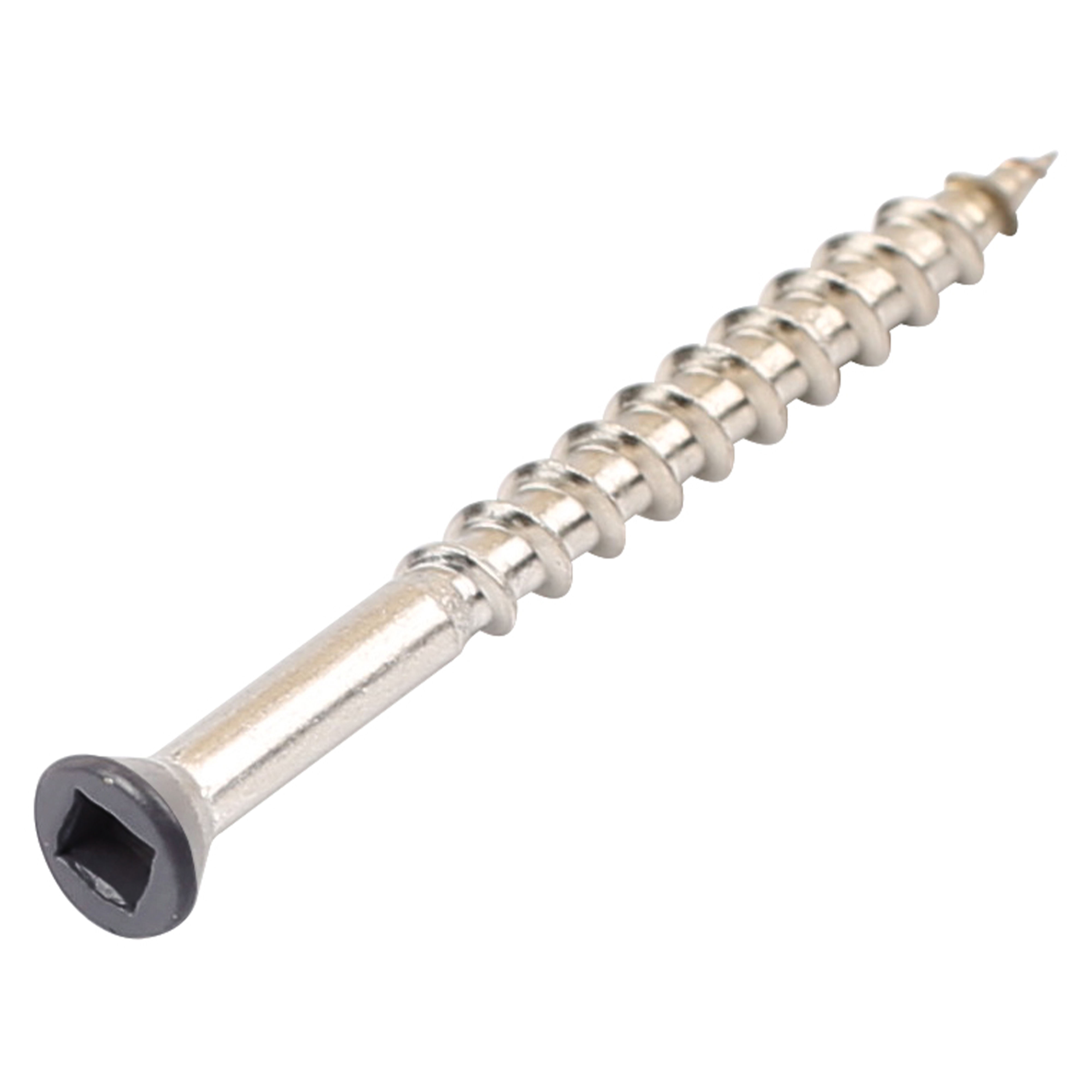 Ultrashield Composite Decking Screws (Pack of 100) Silver Grey
