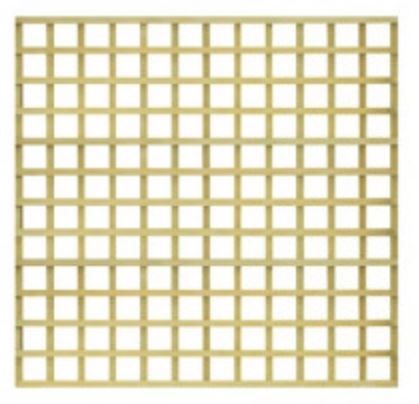 Square Treated Trellis 4" - 1828 x 1828mm