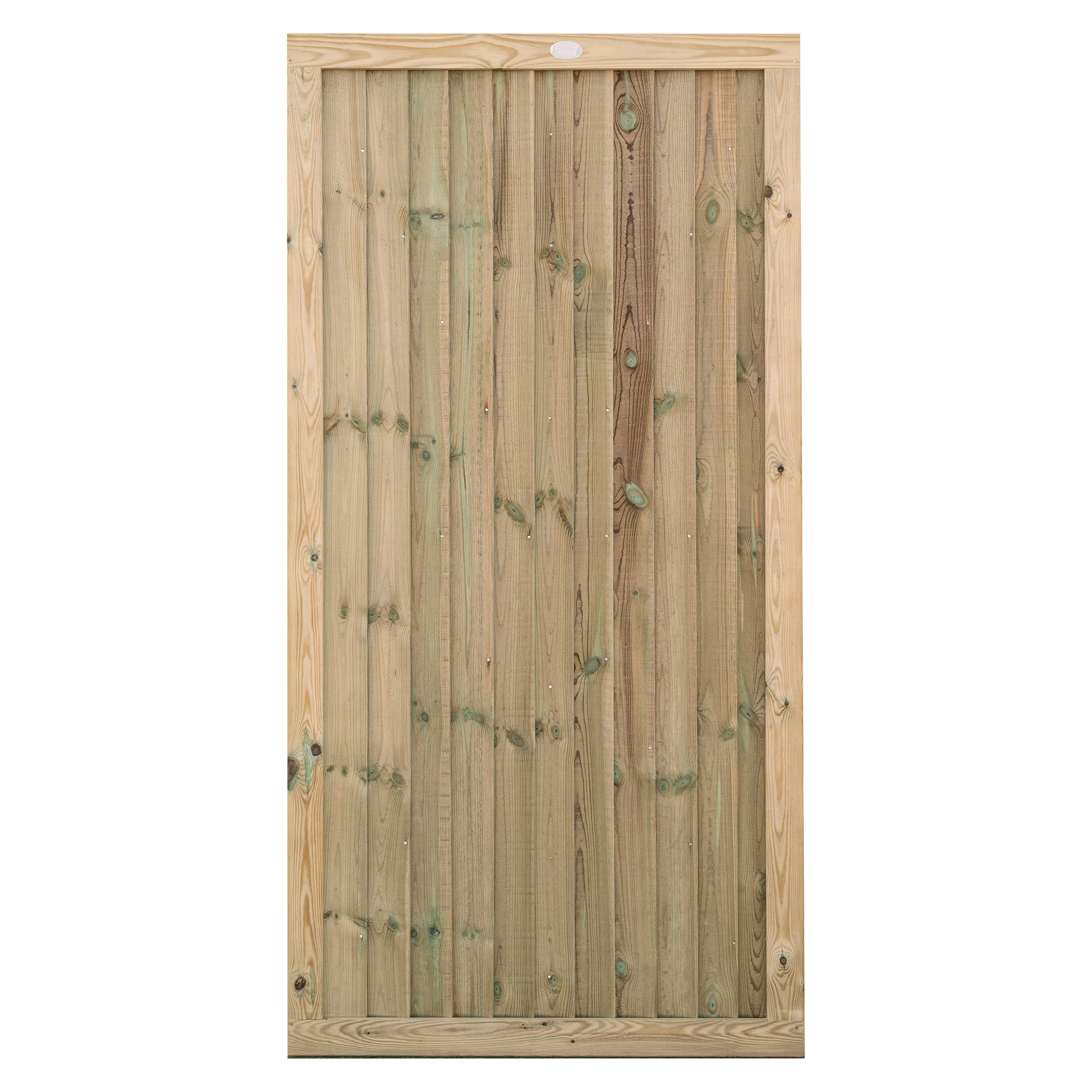 Grange Superior Featheredge Gate Green 90cm x 180cm
