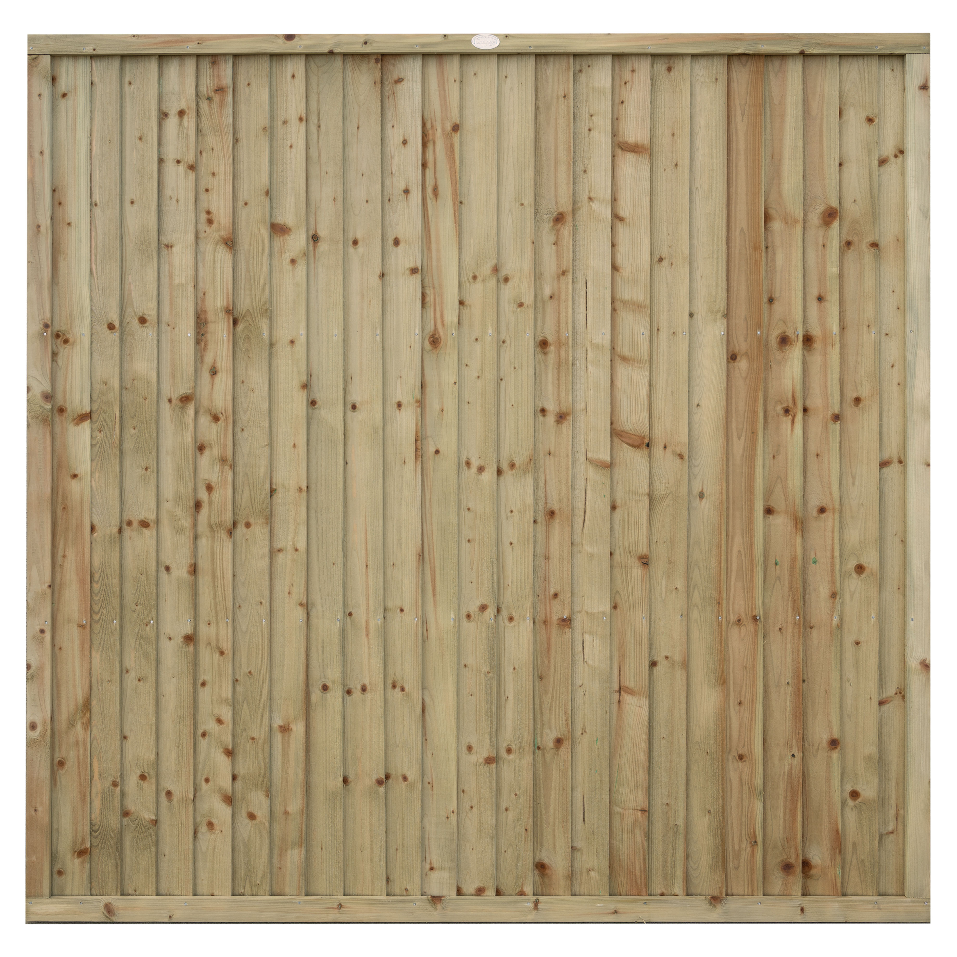Grange Superior Featheredge Vertical Fence Panel Green