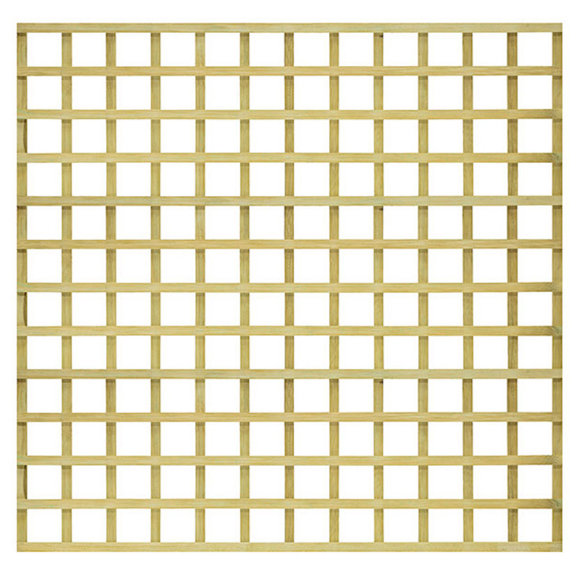 Grange Heavy Duty Square Trellis Panel Pressure Treated Green