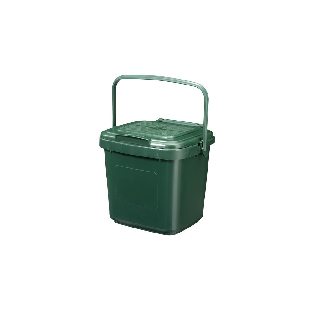 Kitchen Composter Bin With Handle 5L Green