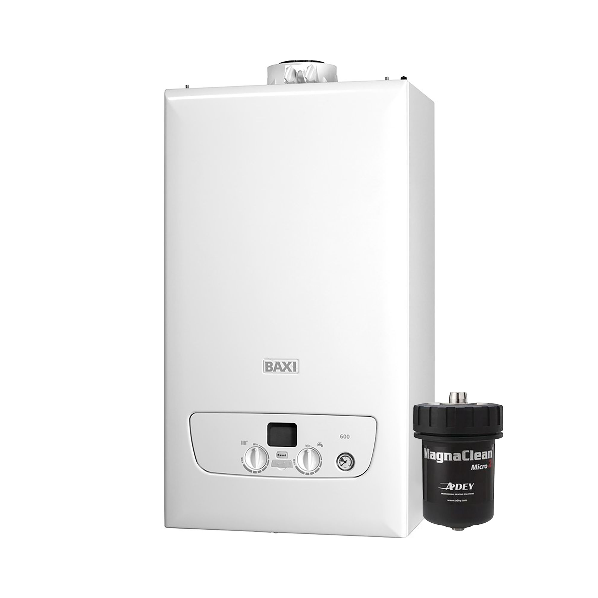 Baxi 836 Natural Gas Combi Boiler Complete with Magnaclean Micro 2 Filter (10 Year Warranty) 7731705