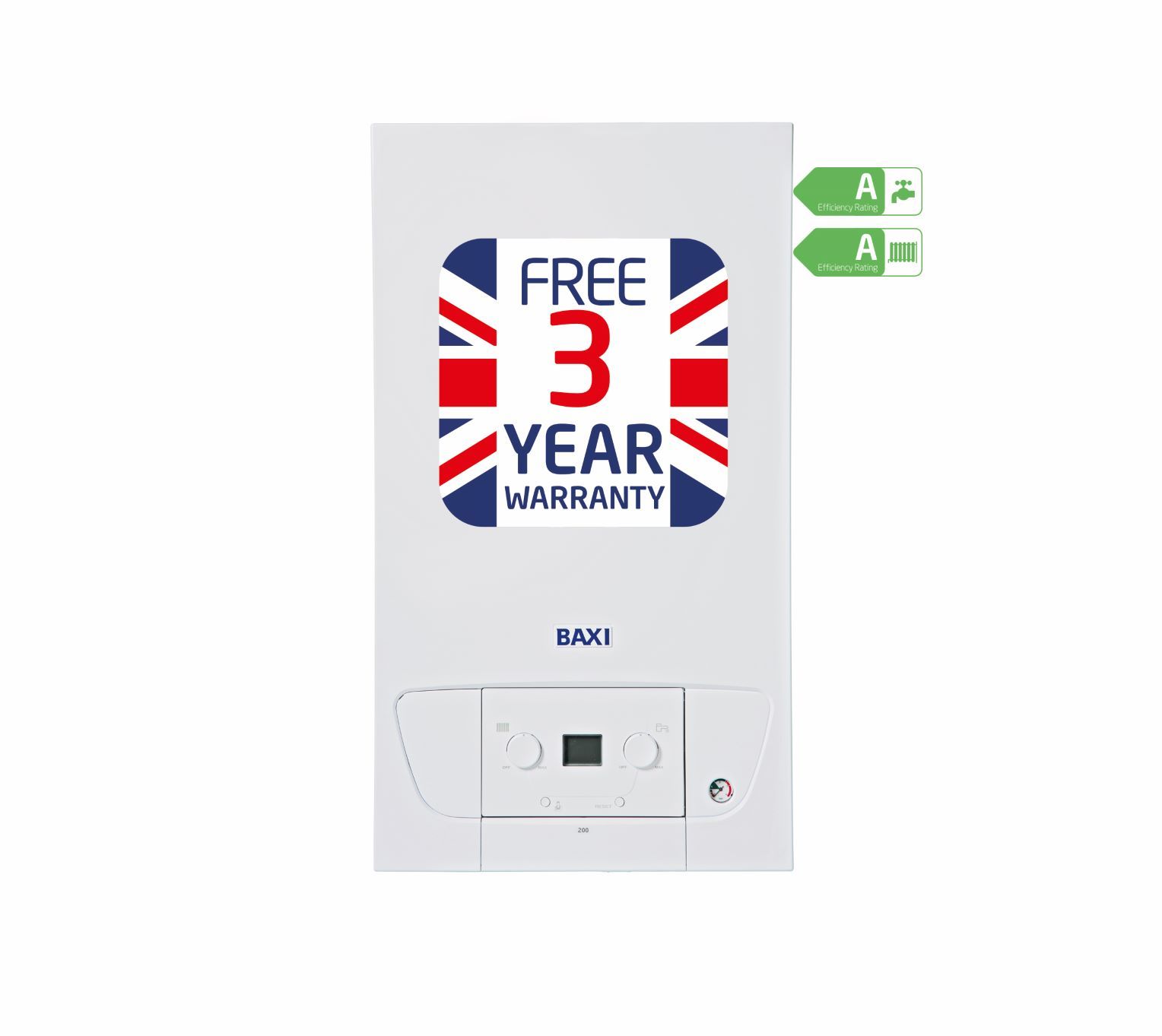 Baxi 224 Combi Boiler 24kW (3 Year Warranty)