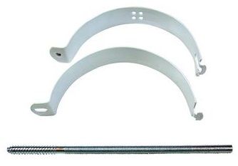 Baxi Multifit G Pipe Support Bracket White 80mm/125mm - 5118610