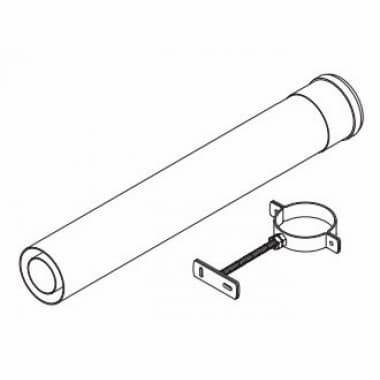 Baxi Multifit 2 Flue Extension and Fixing Screws 0.25m (60/100mm) - 720643101