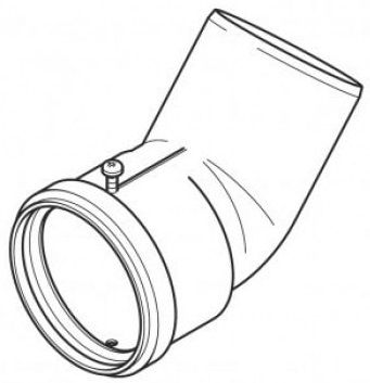Baxi Multifit 2 Flue Terminal Deflector Brown - 720644301