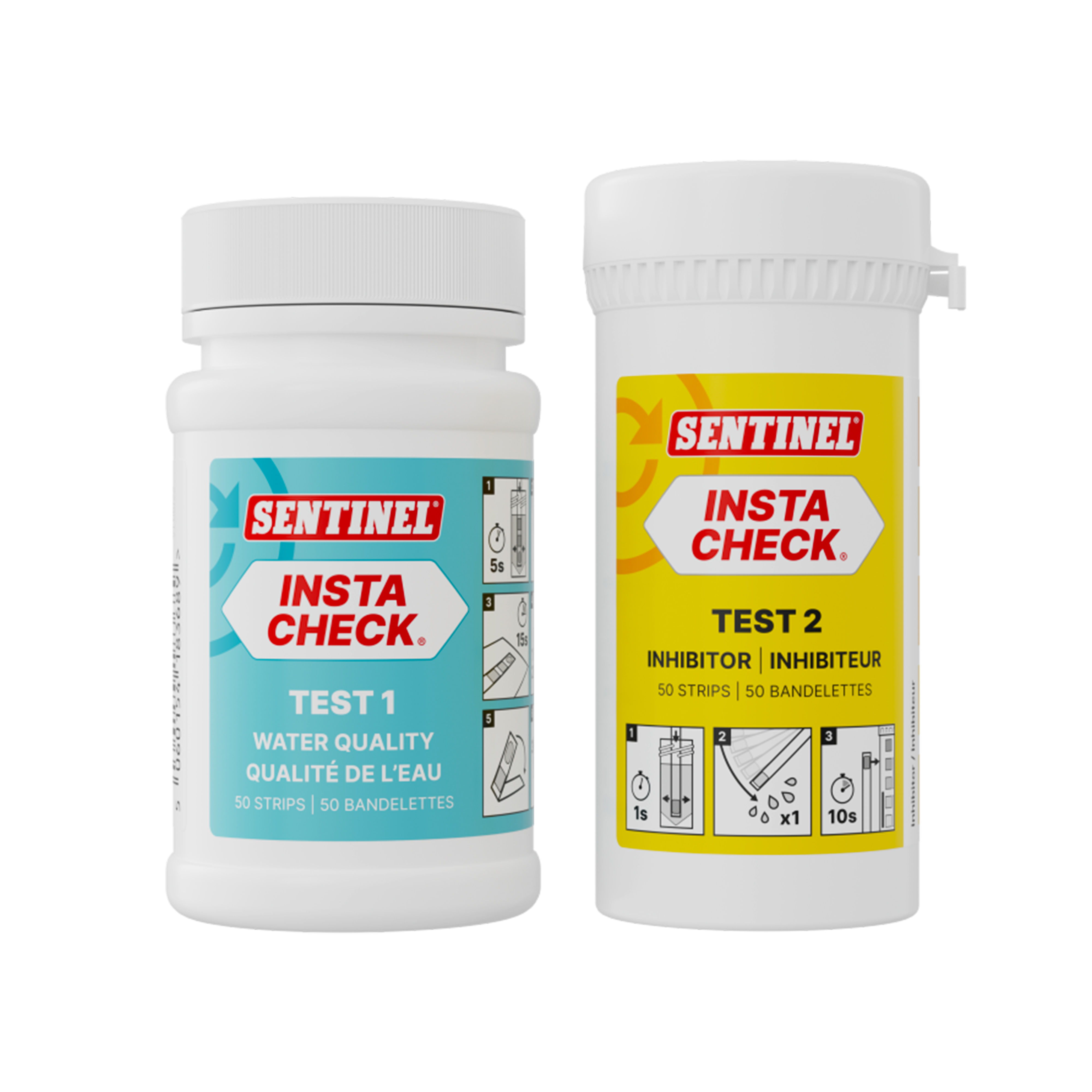 Sentinel InstaCheck Test 1 and 2 Refill Bundle 50 Strips Each