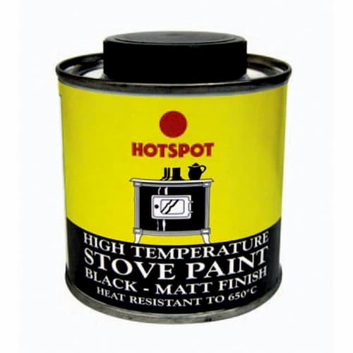 Hotspot Matt Stove Paint Brush On 100ml - 201010