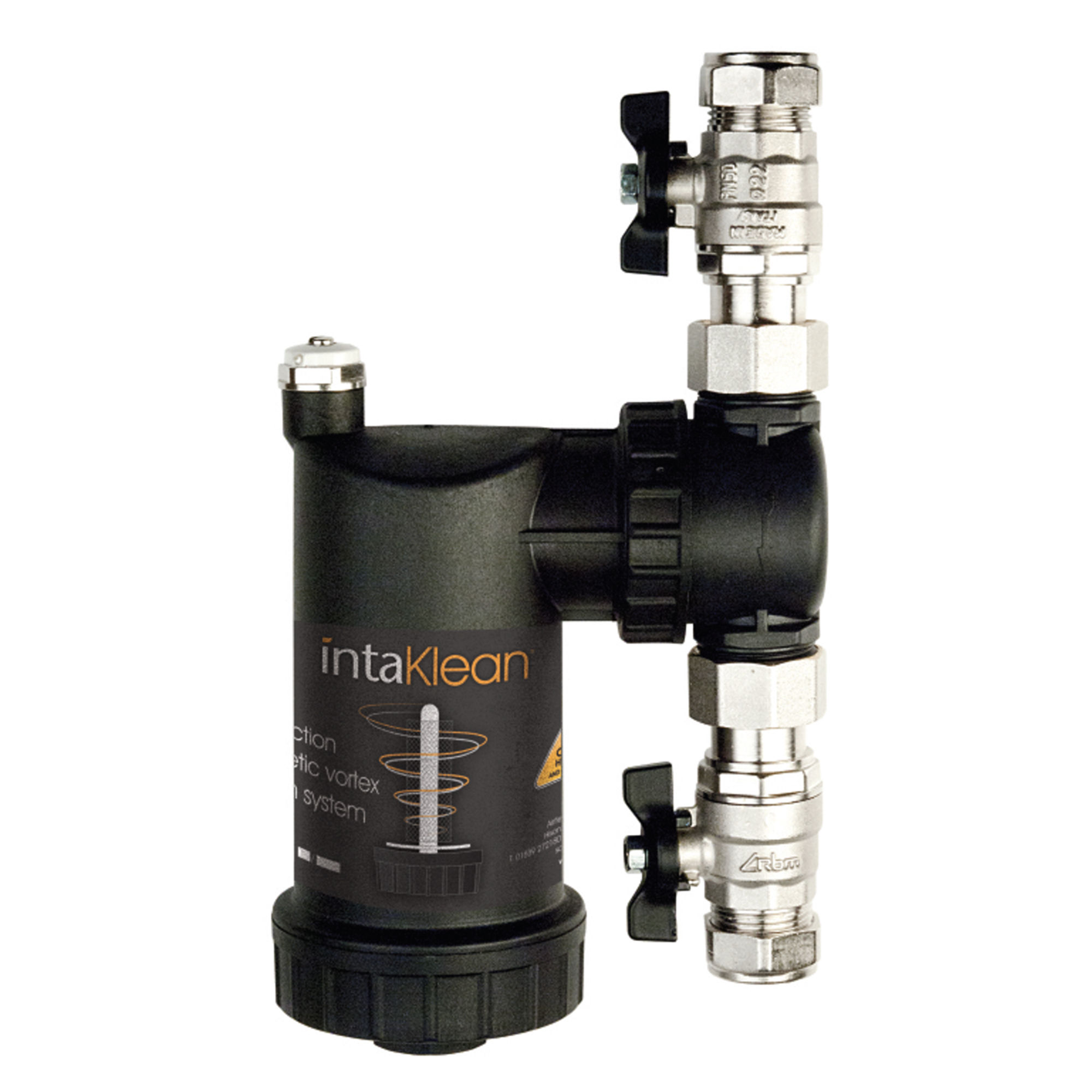 Intaklean Magnetic Filter wtih Isolating Ball Valves 28mm - IKMF28