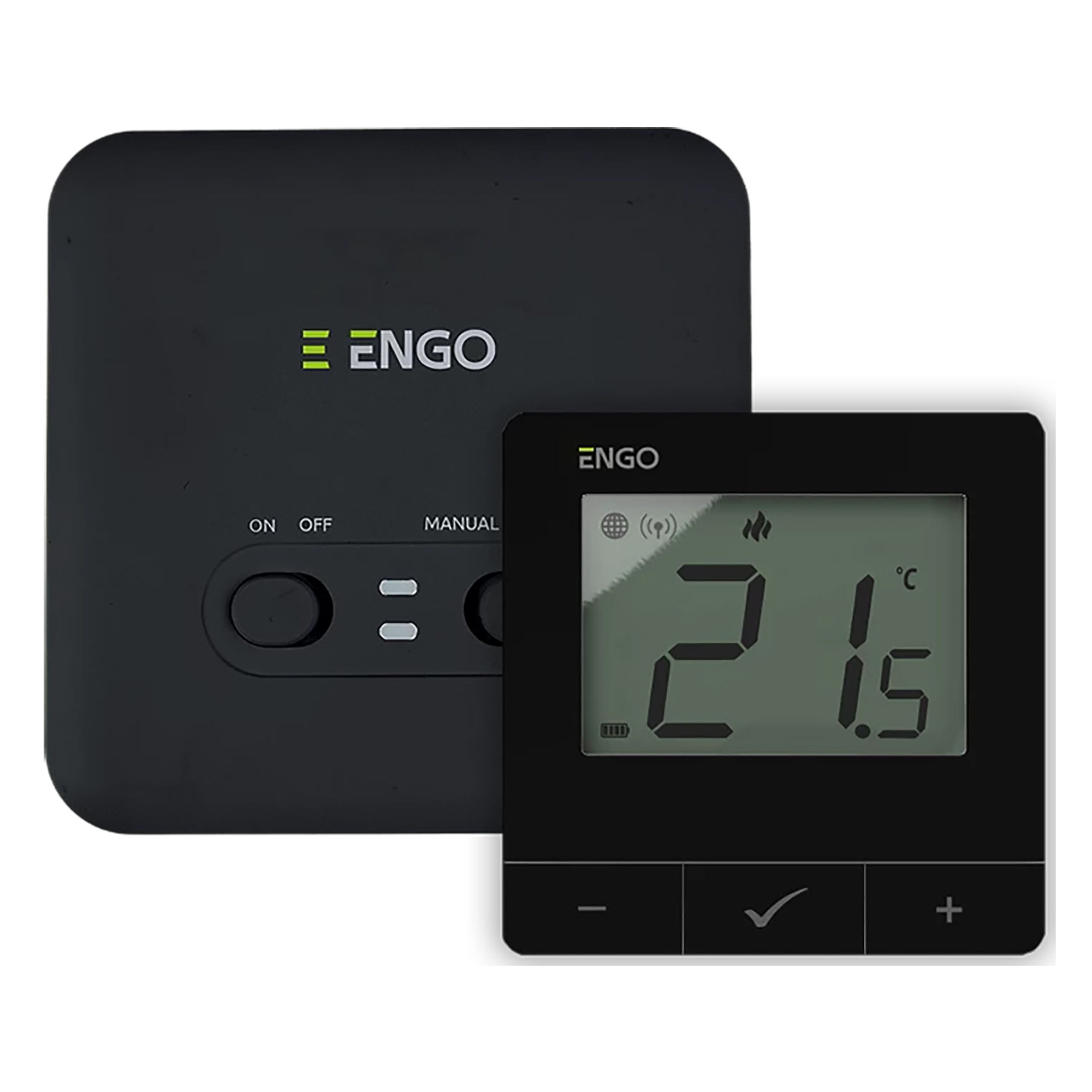 ENGO E20i Wireless Smart Thermostat Black - E20I-B-UK