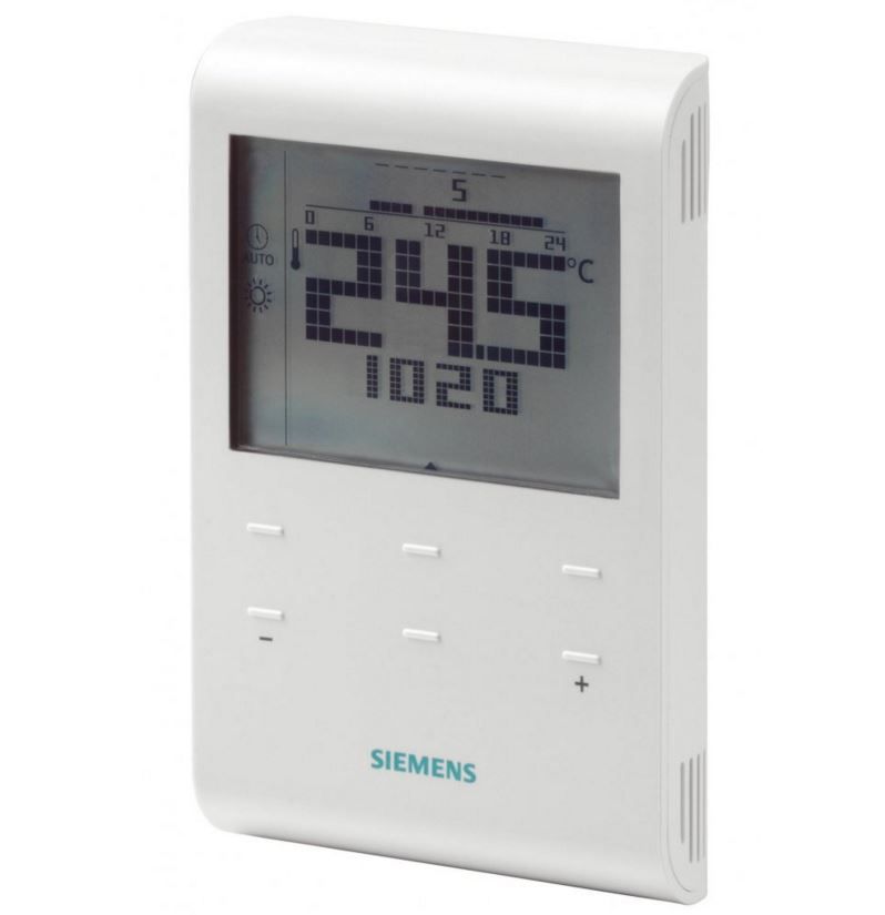 Siemens RDE100.1 7 Day Digital Programmable Room Thermostat