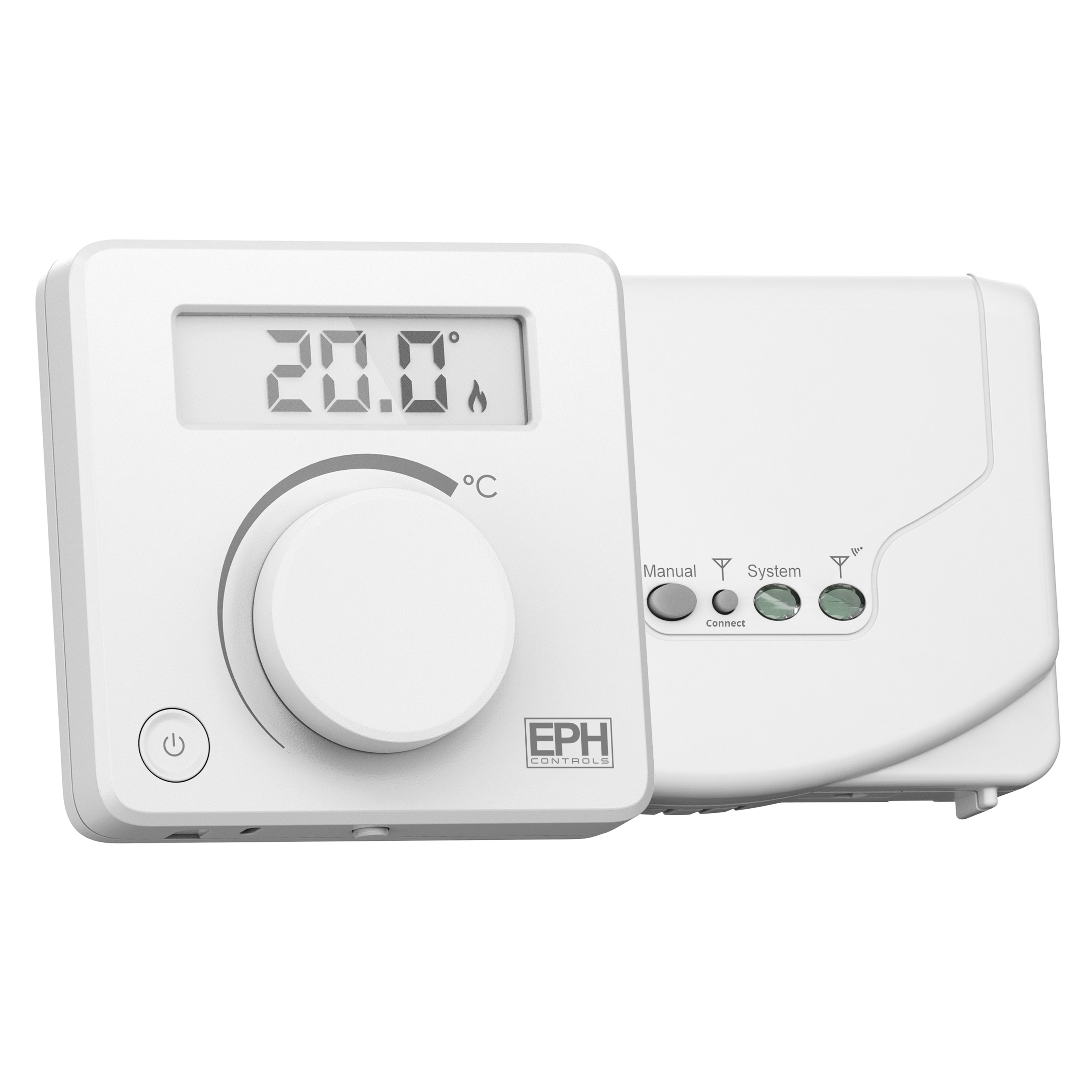 EPH Non Programmable RF Wireless Dial Thermostat and Receiver CombiPack3 - CP3