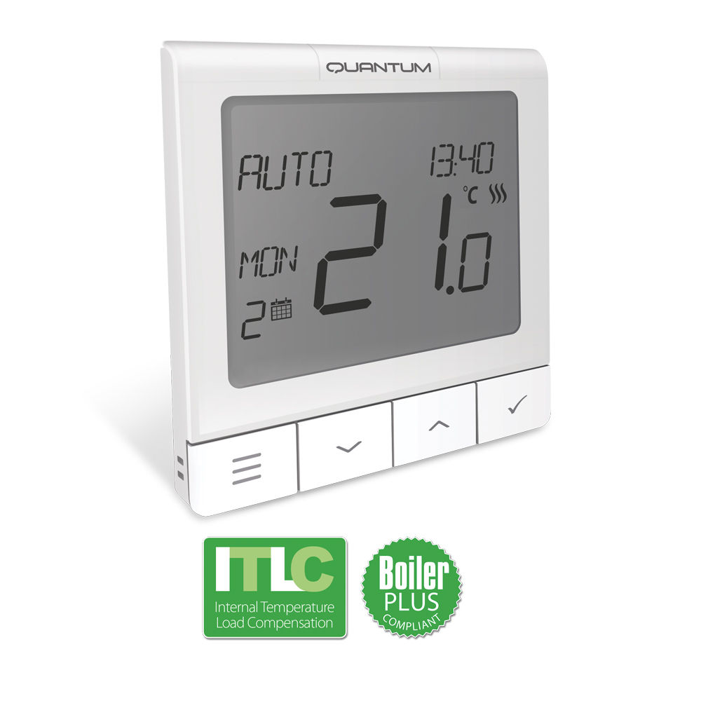 Salus Quantum Hard Wired Thermostat - WQ610