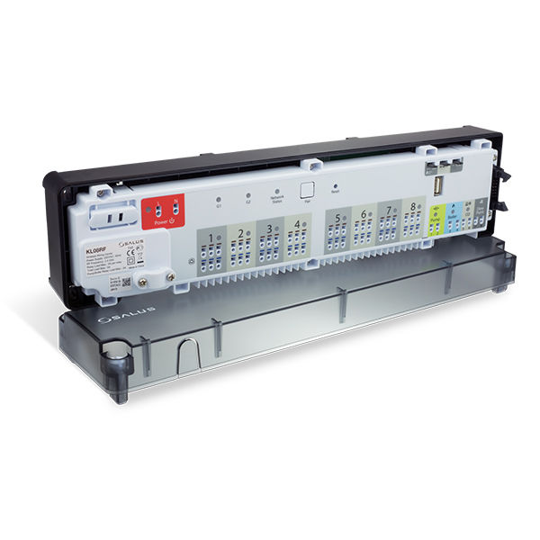 Salus Smart Home Wireless 8 Zone UFH Wiring Centre - KL08RF