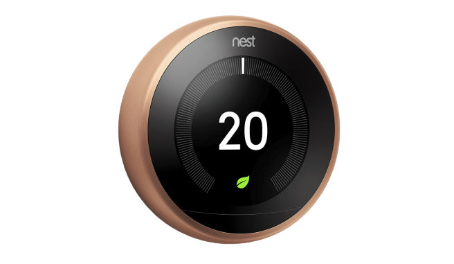 Nest Learning Thermostat 3rd Generation Copper