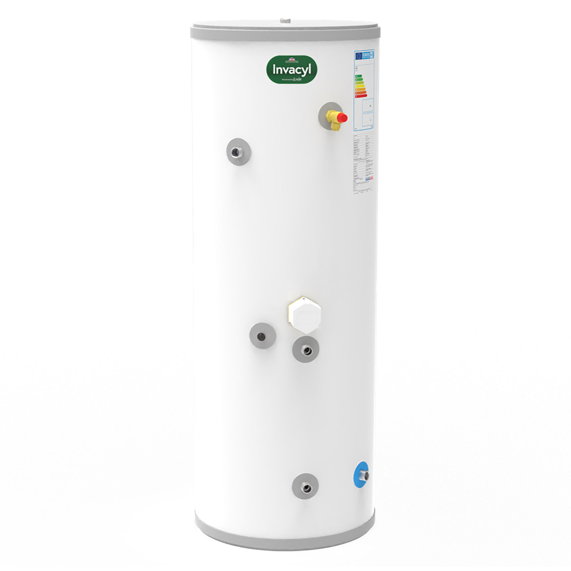 Joule Invacyl Unvented Indirect Standard Hot Water Cylinder 210L  TRBMVI-0210LFC