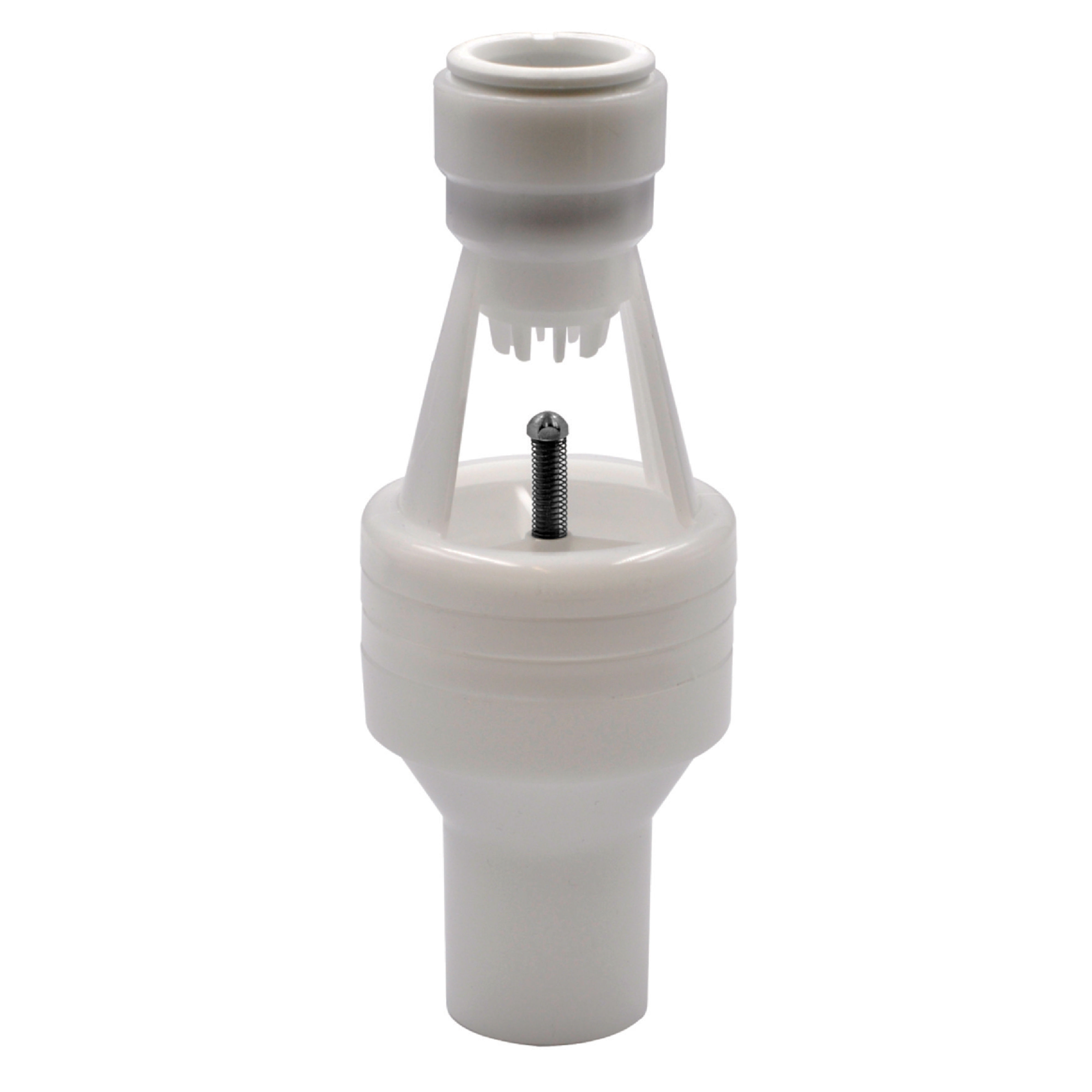 Hotun SF XL Dry Trap Tundish (Speedfit Inlet x Universal Pushfit Outlet) White 22mm x 32mm - HXLSF22-32